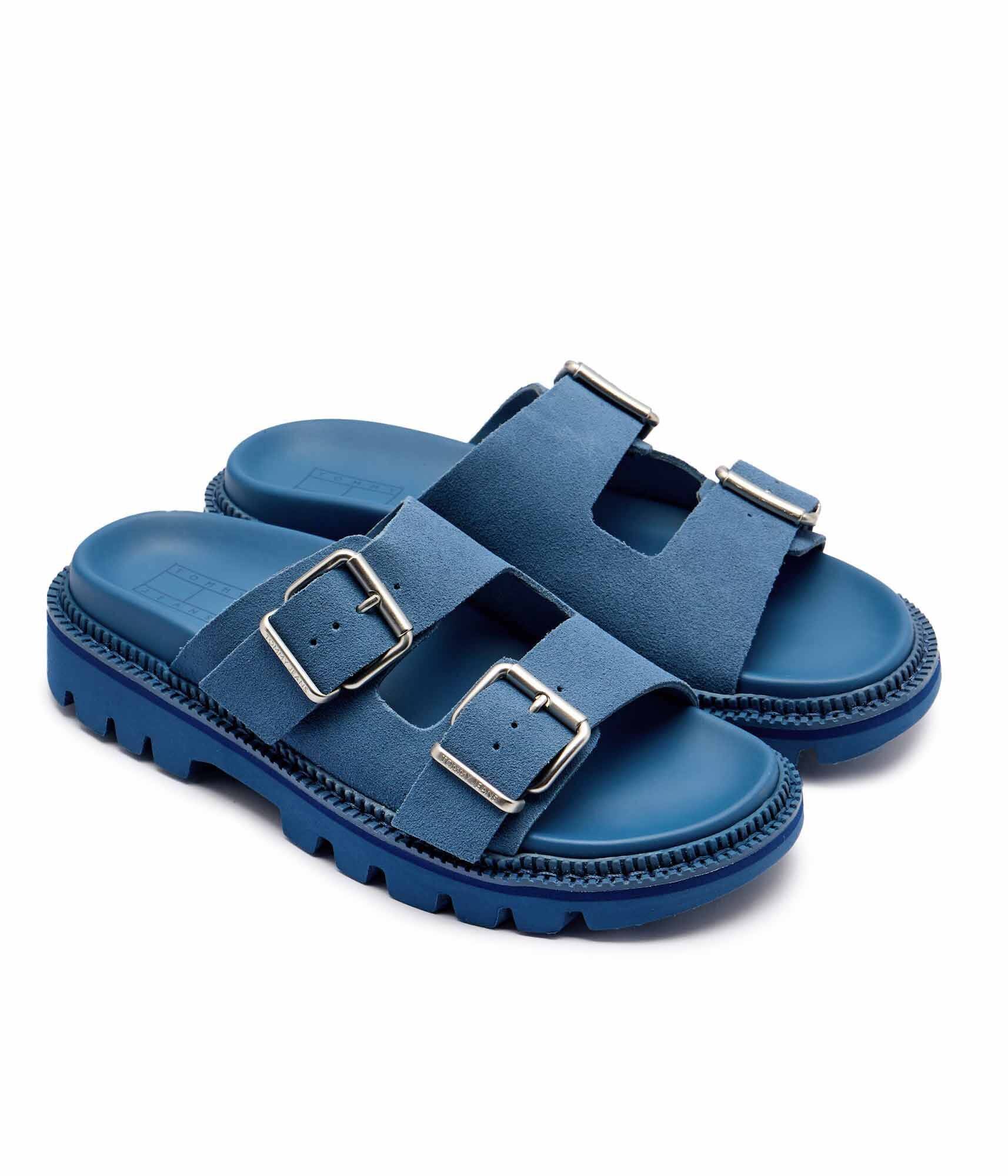 Tommy Jeans Șlapi | piele întoarsă