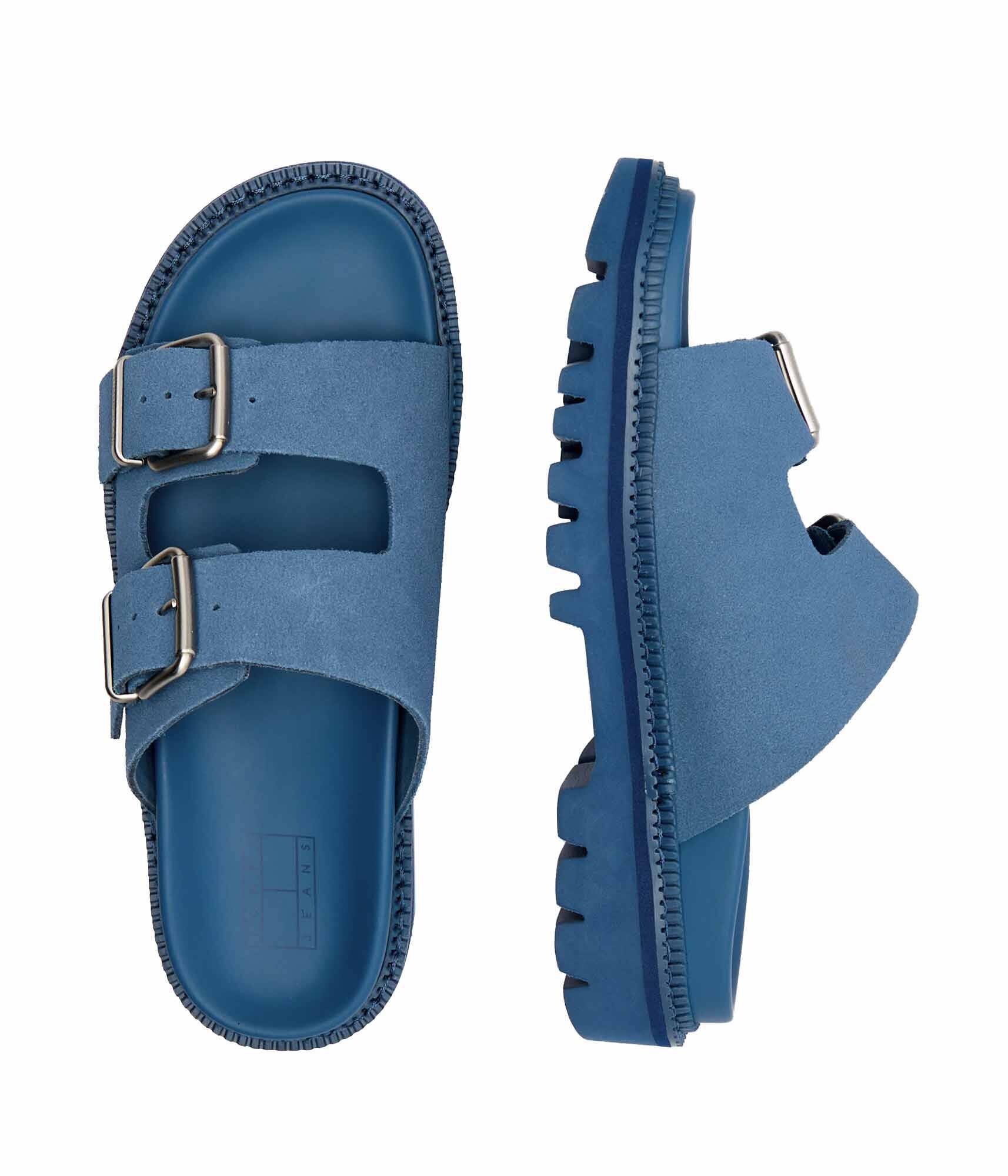Tommy Jeans Șlapi | piele întoarsă
