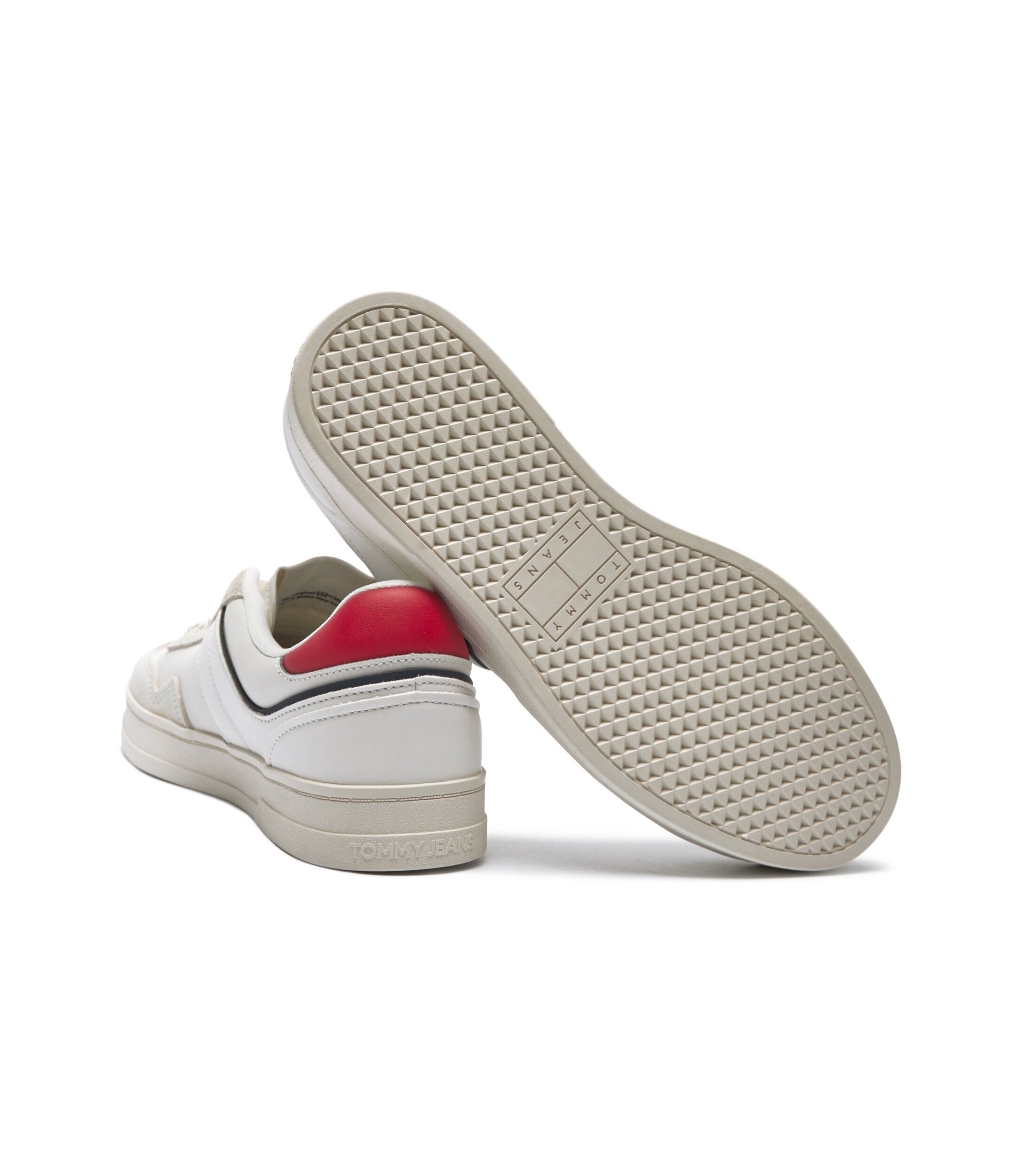 Tommy Jeans Sneakers cu adaos de piele