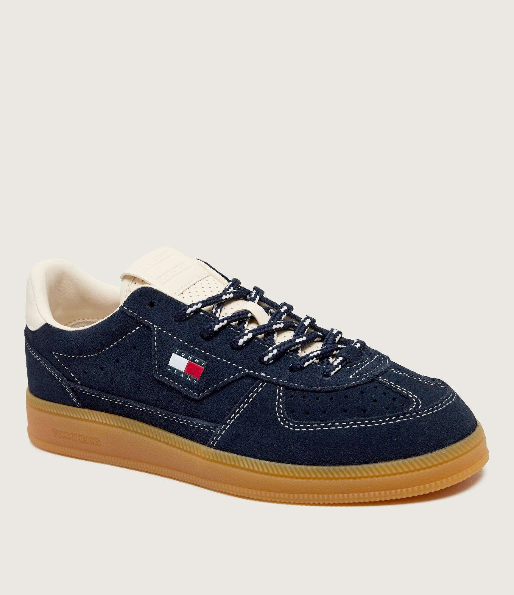 Tommy Jeans Sneakers MU THE GREENWICH EDGE | piele întoarsă