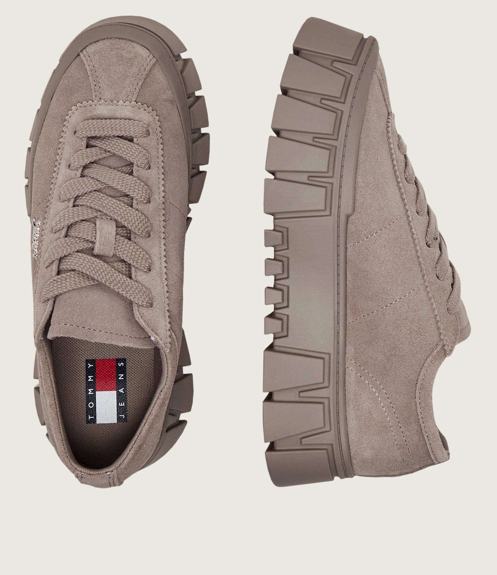 Tommy Jeans Sneakers | piele întoarsă