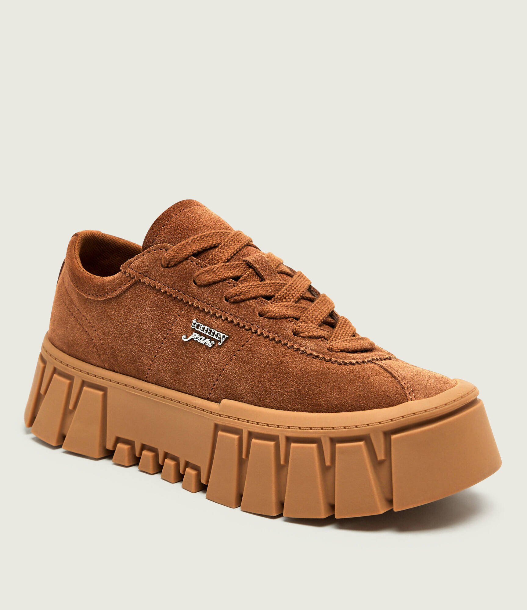 Tommy Jeans Sneakers | piele întoarsă