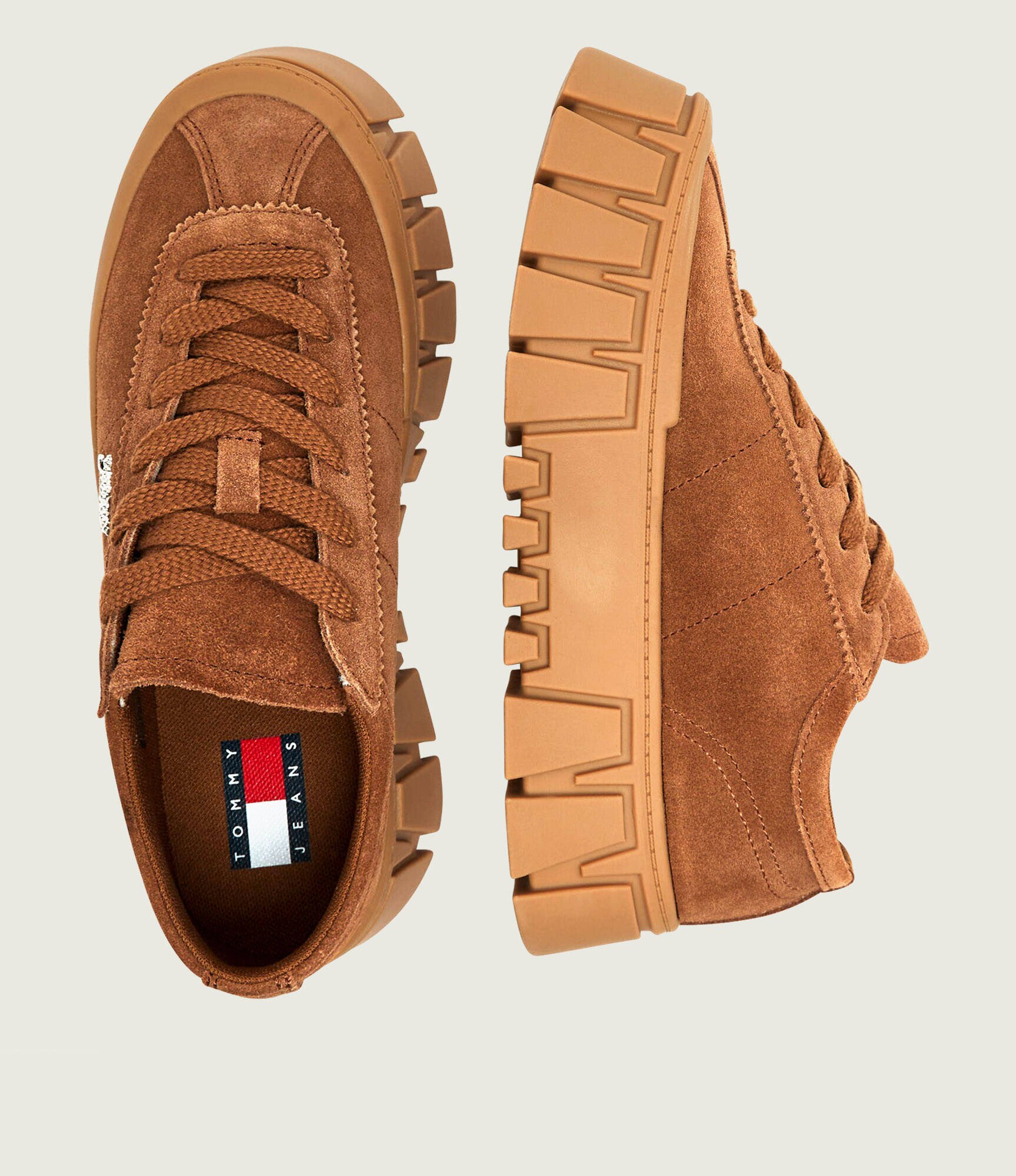 Tommy Jeans Sneakers | piele întoarsă