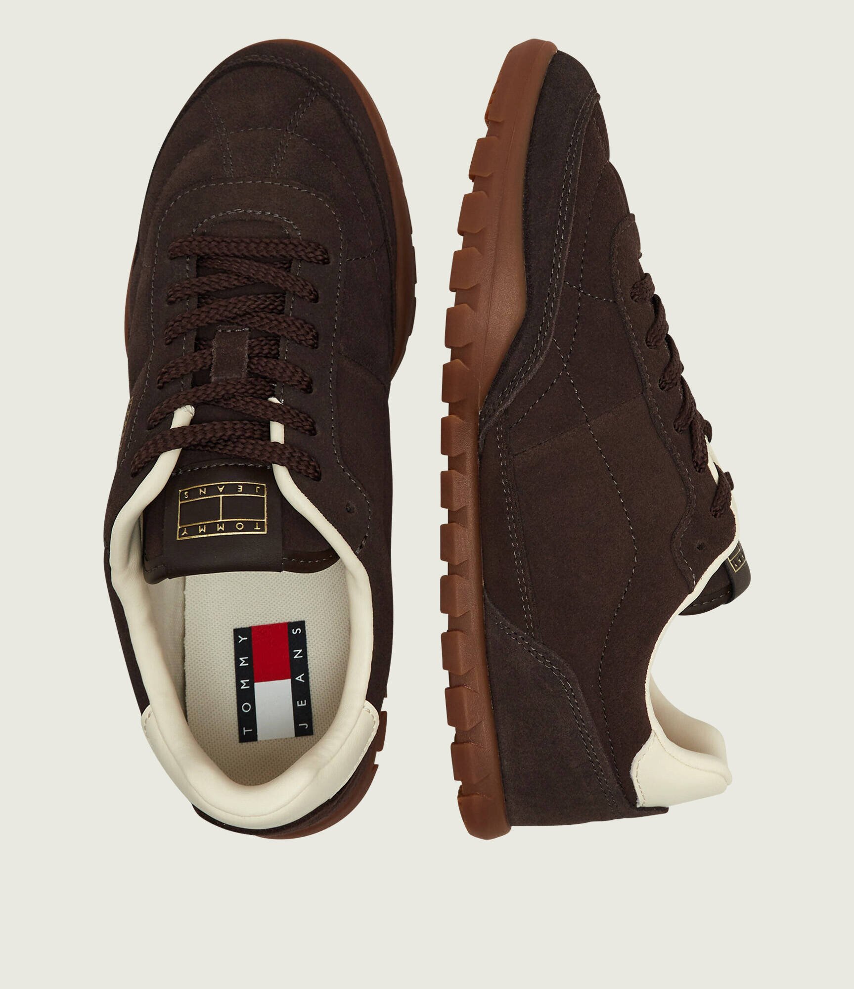 Tommy Jeans Sneakers | piele întoarsă