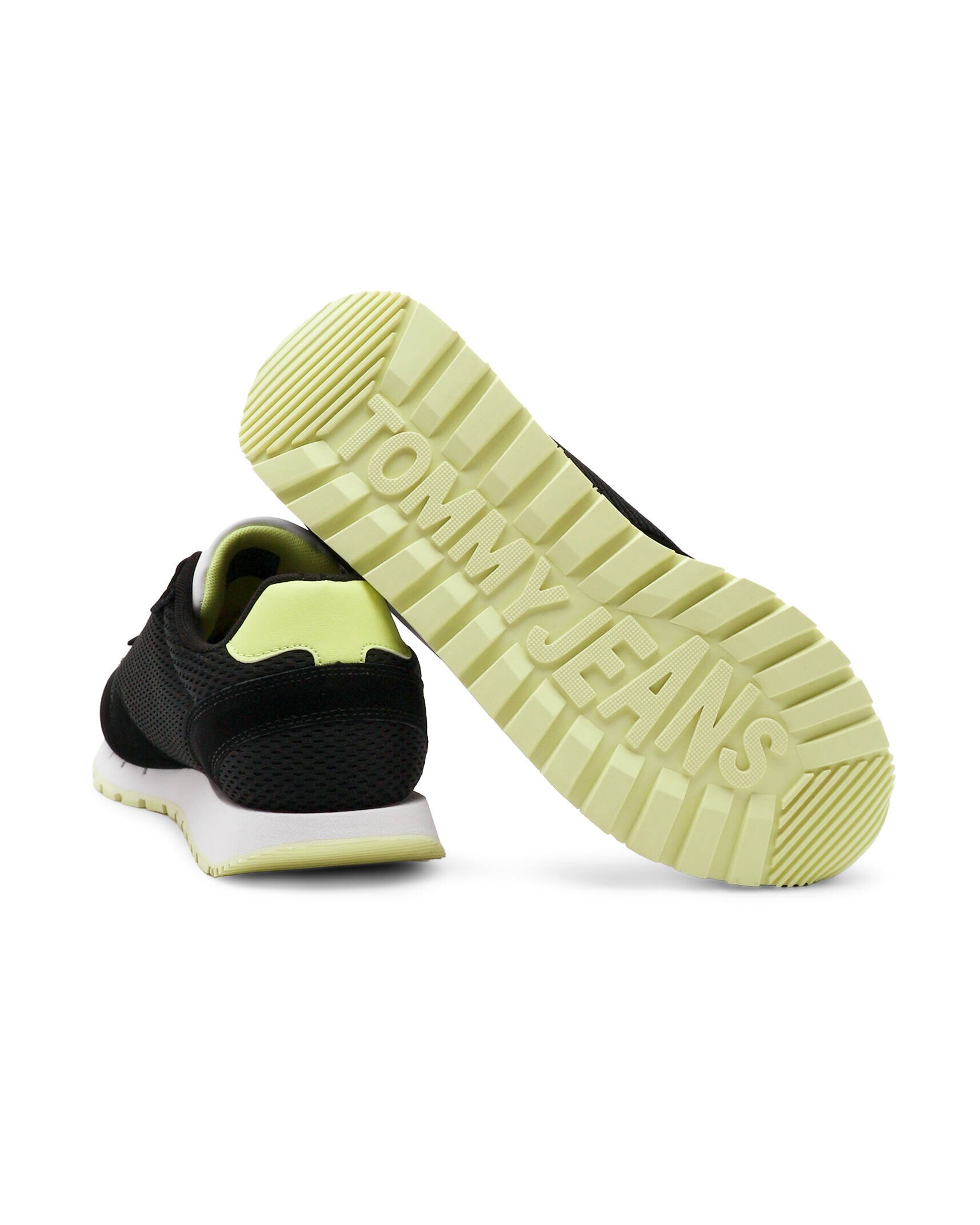 Tommy Jeans Sneakers RETRO RUNNER MESH cu adaos de piele