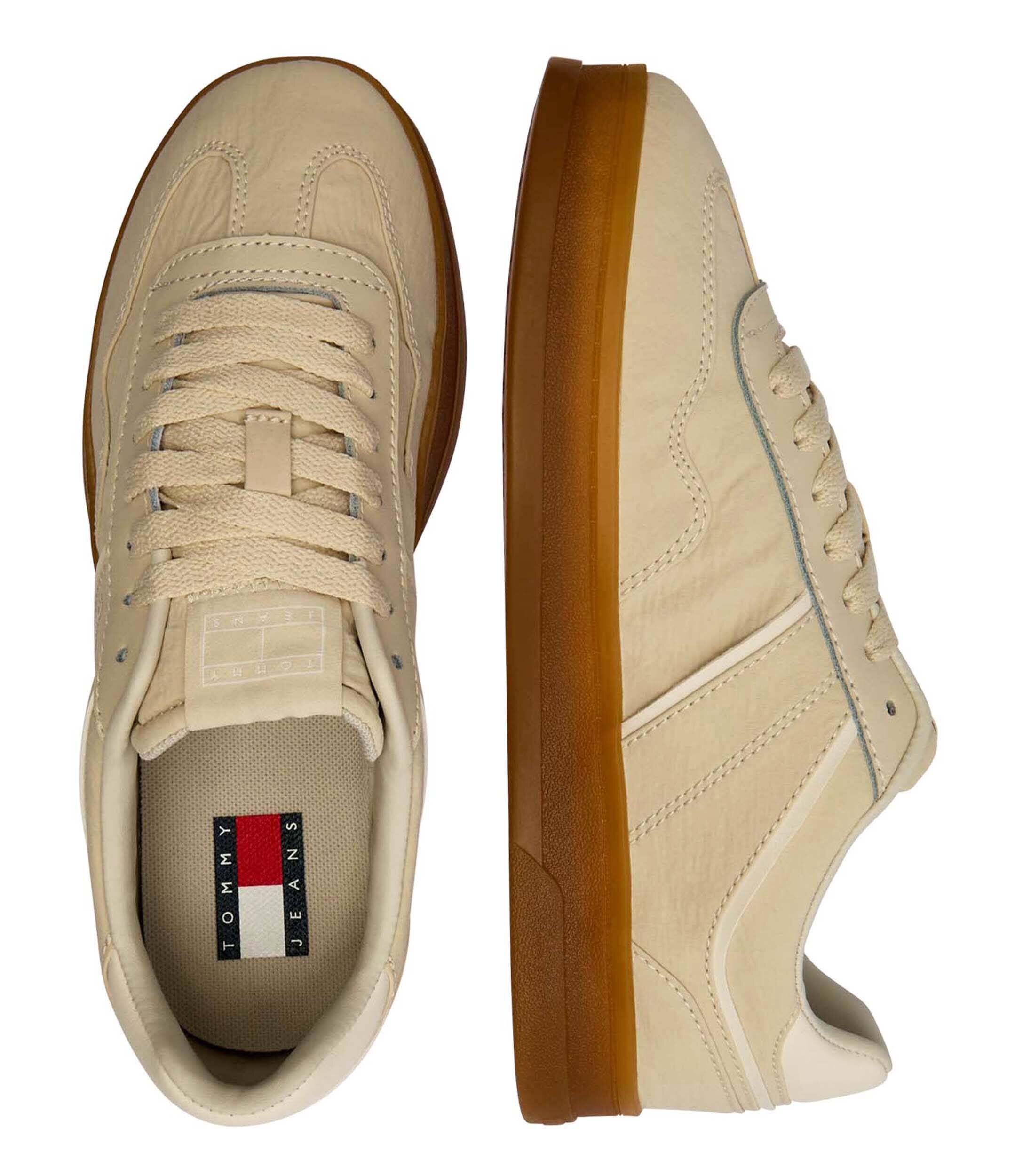 Tommy Jeans Sneakers The Greenwich cu adaos de piele