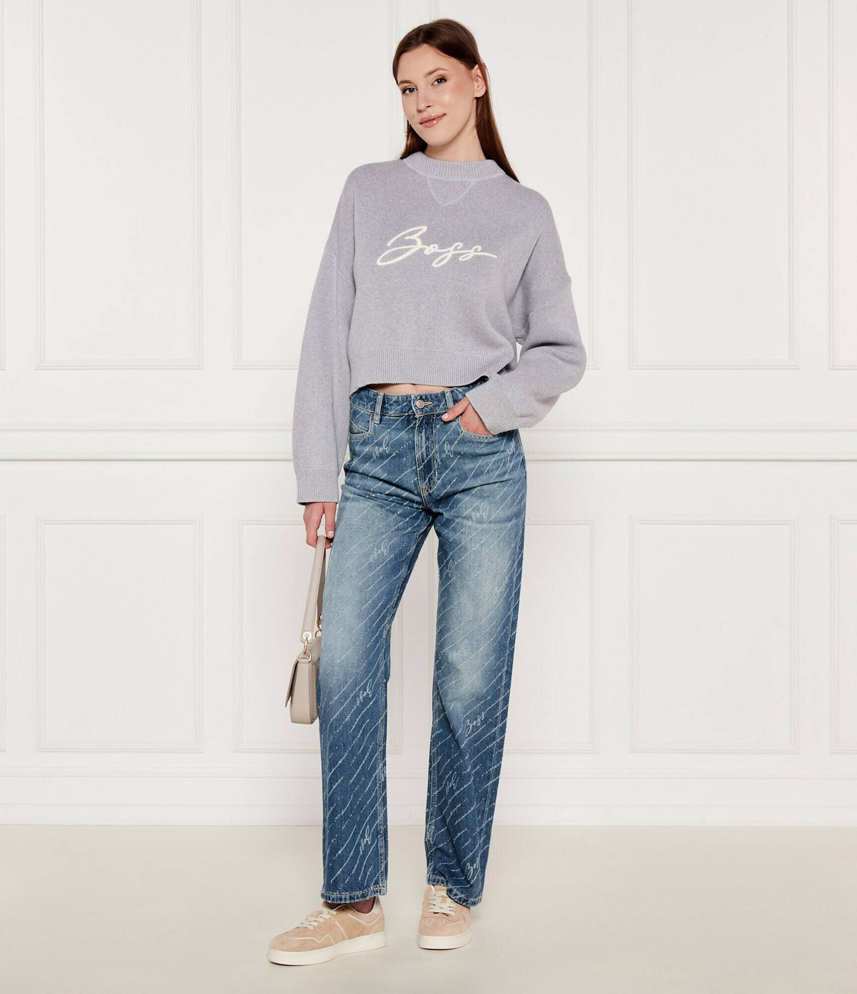 Tommy Jeans Sneakers The Greenwich | piele întoarsă