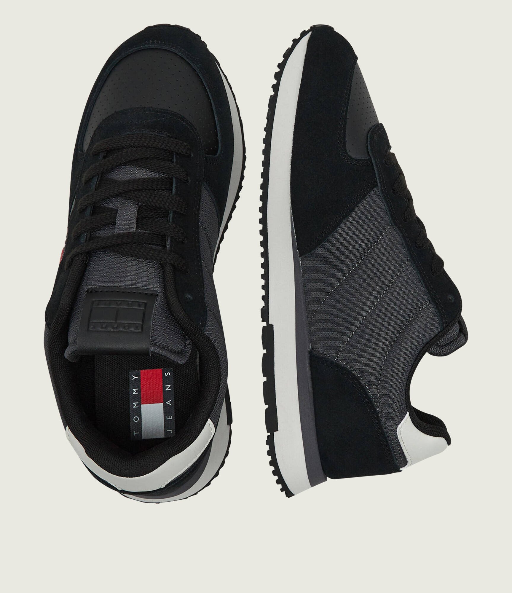Tommy Jeans Sneakers TJ Runner | piele întoarsă