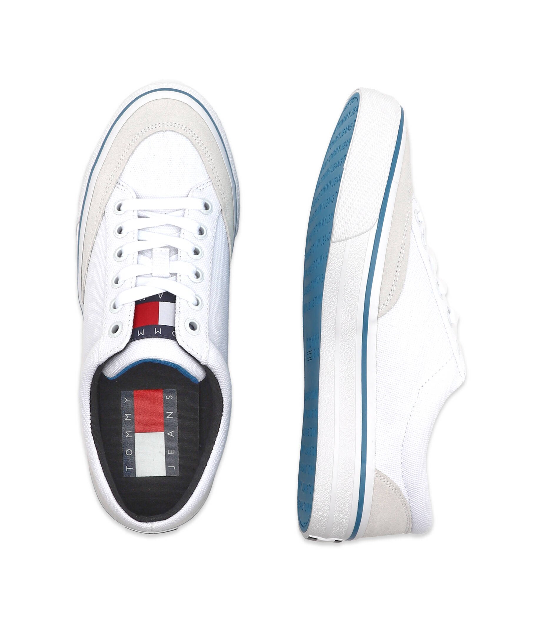 Tommy Jeans Teniși cu adaos de piele