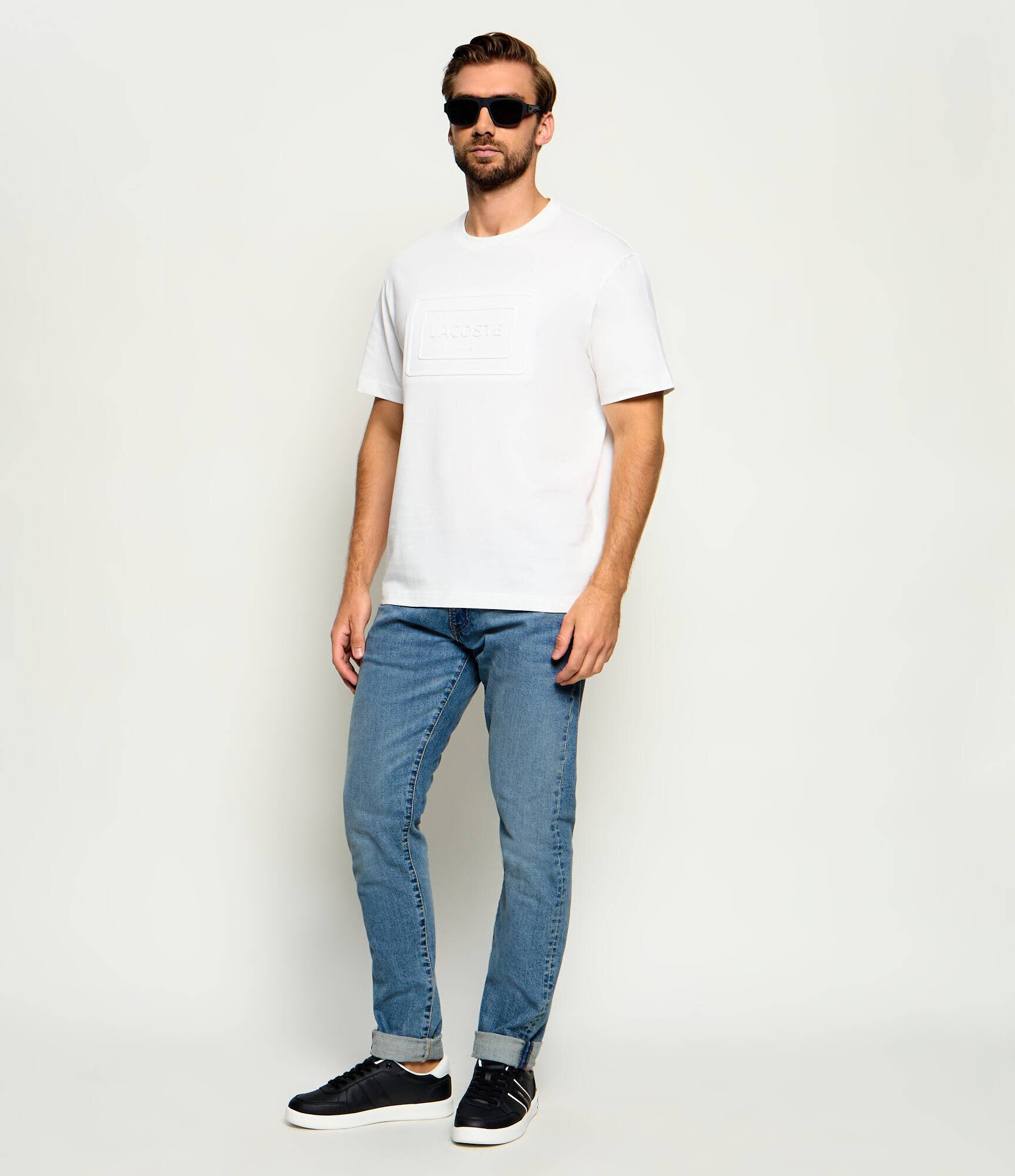Tommy Jeans Teniși din piele Lightweight Flag Court
