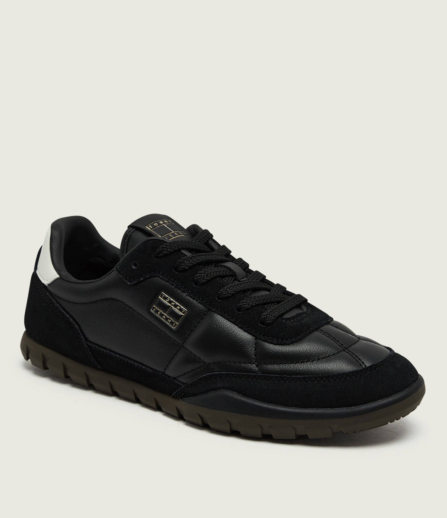 Tommy Jeans Teniși din piele Low Runner | piele întoarsă