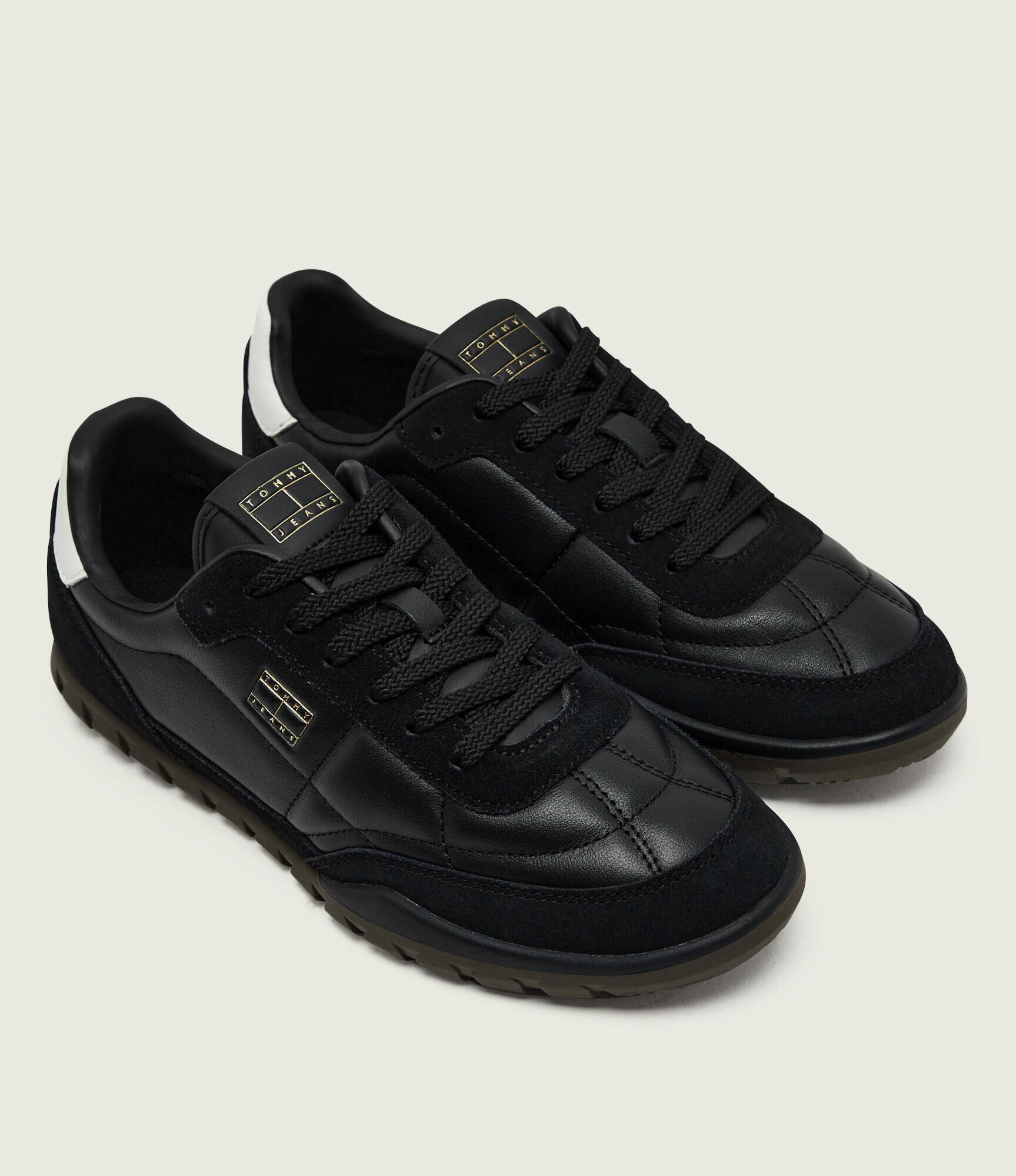 Tommy Jeans Teniși din piele Low Runner | piele întoarsă