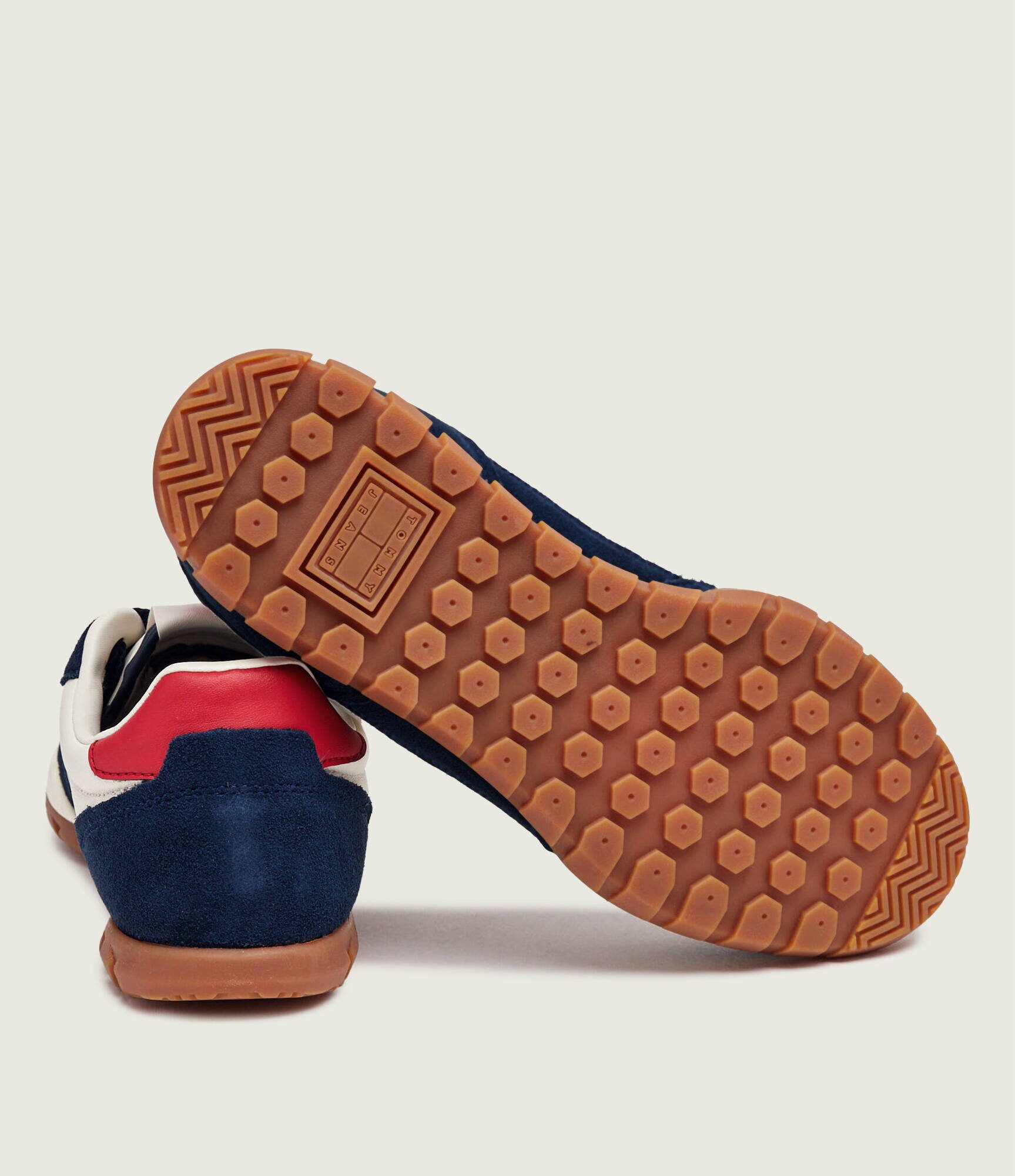 Tommy Jeans Teniși din piele Low Runner | piele întoarsă