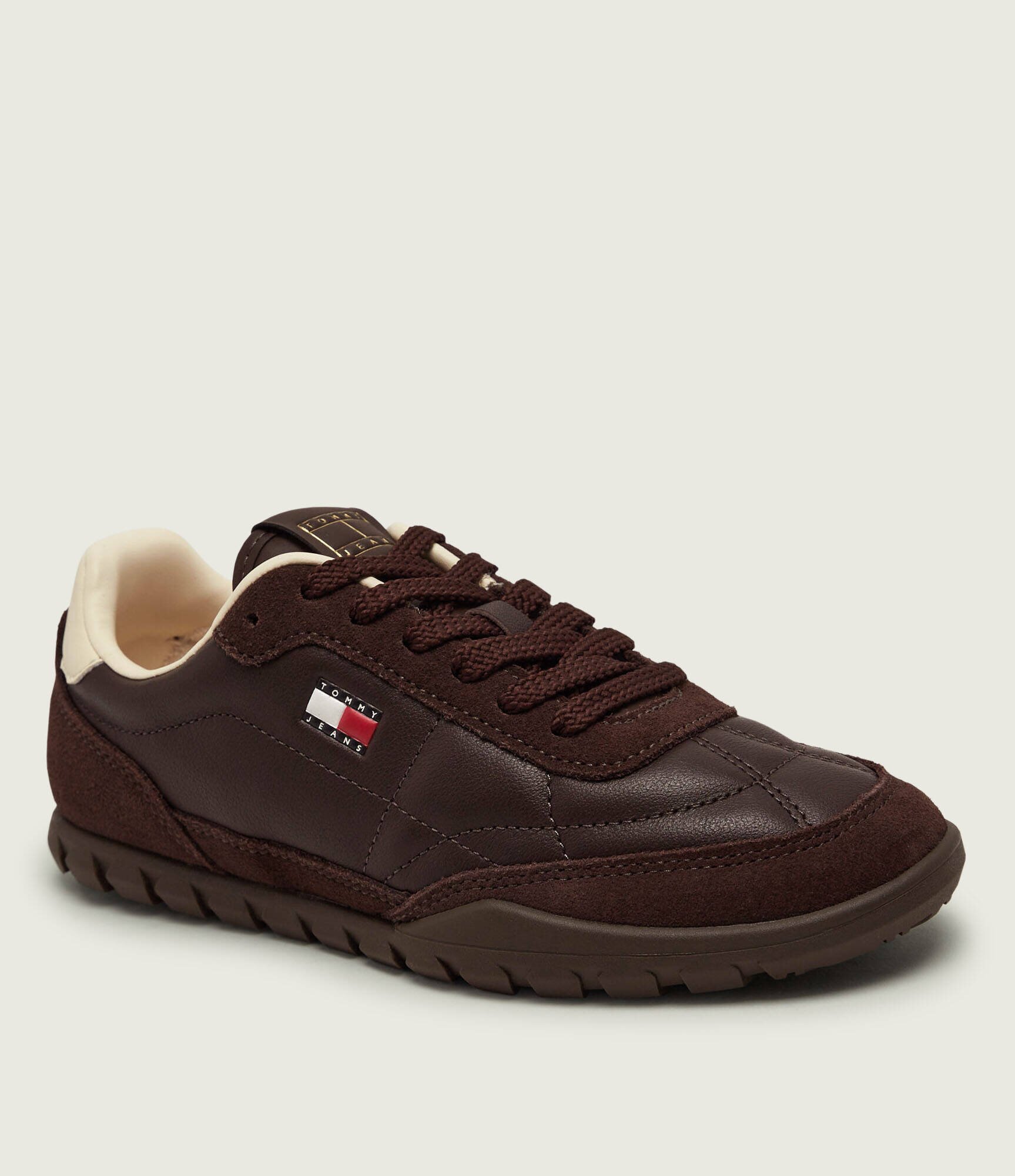 Tommy Jeans Teniși din piele | piele întoarsă