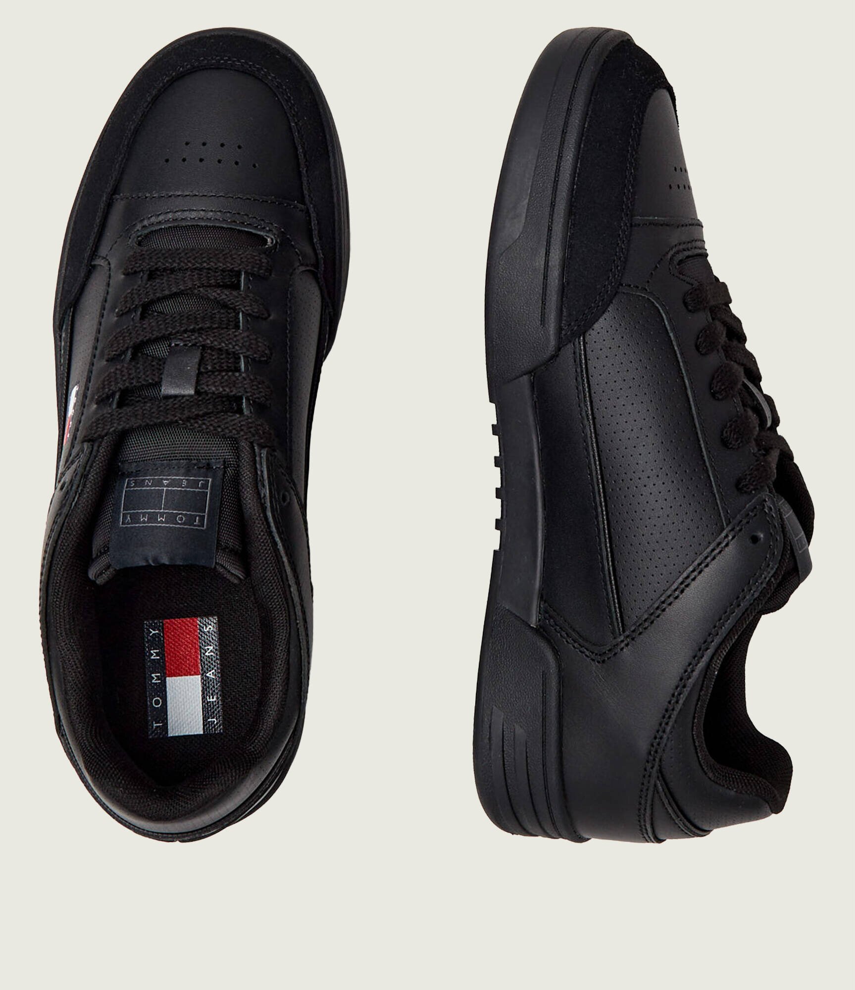 Tommy Jeans Teniși din piele | piele întoarsă