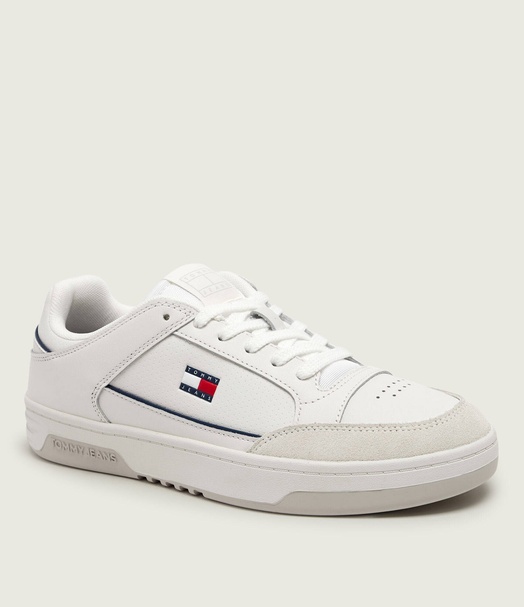 Tommy Jeans Teniși din piele | piele întoarsă