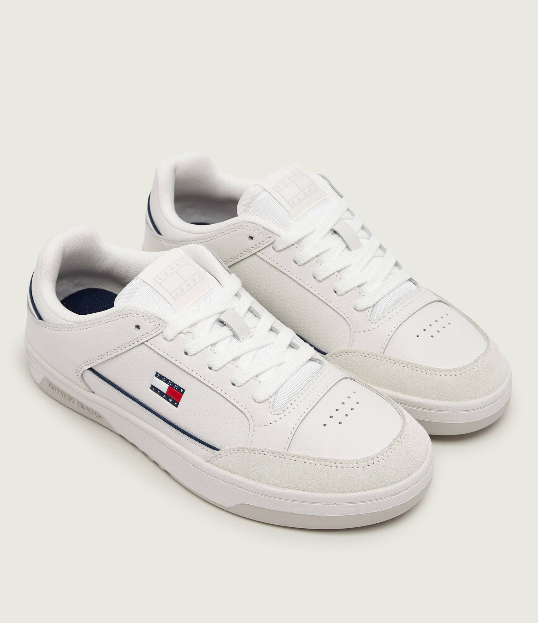 Tommy Jeans Teniși din piele | piele întoarsă
