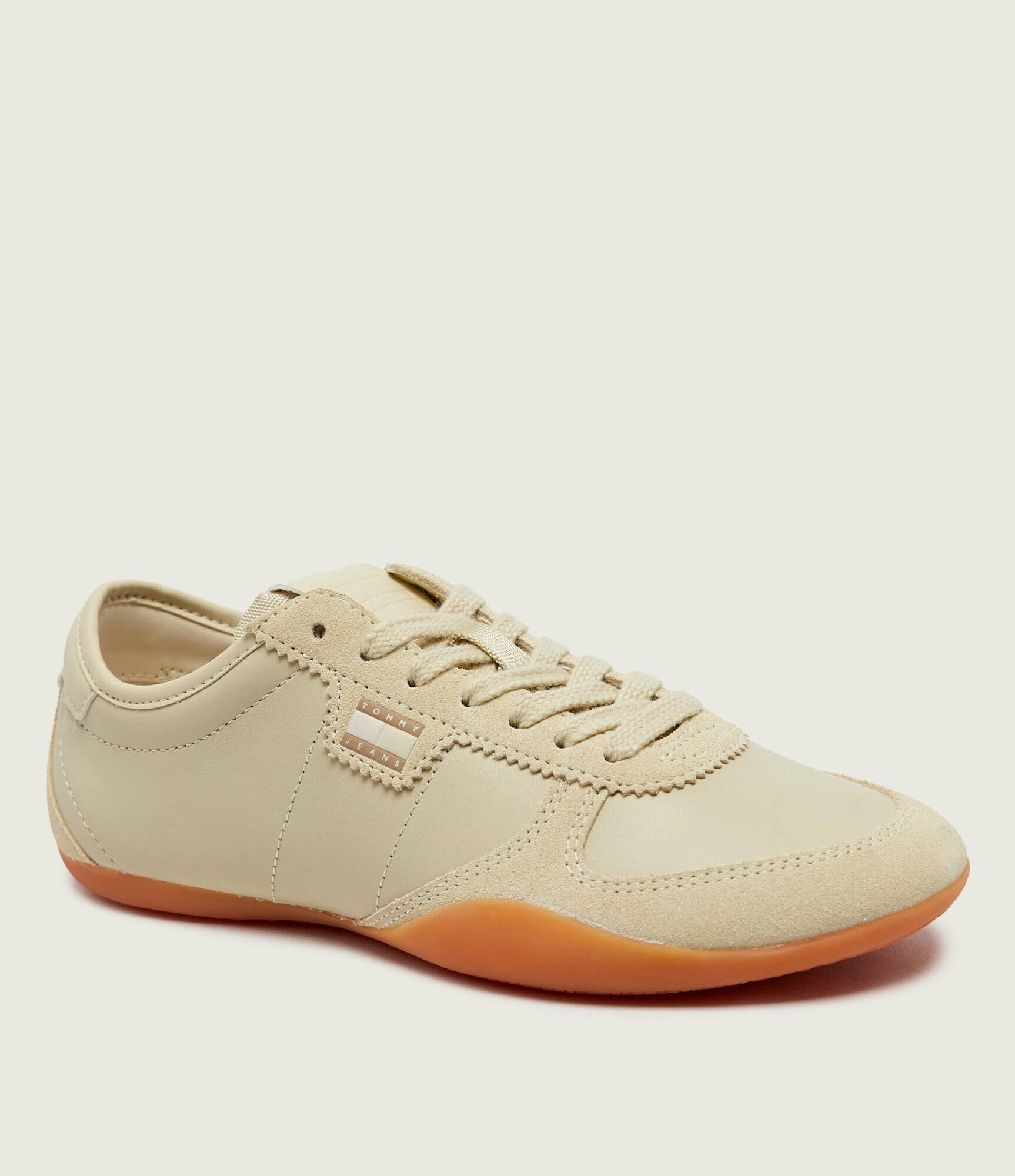 Tommy Jeans Teniși din piele | piele întoarsă