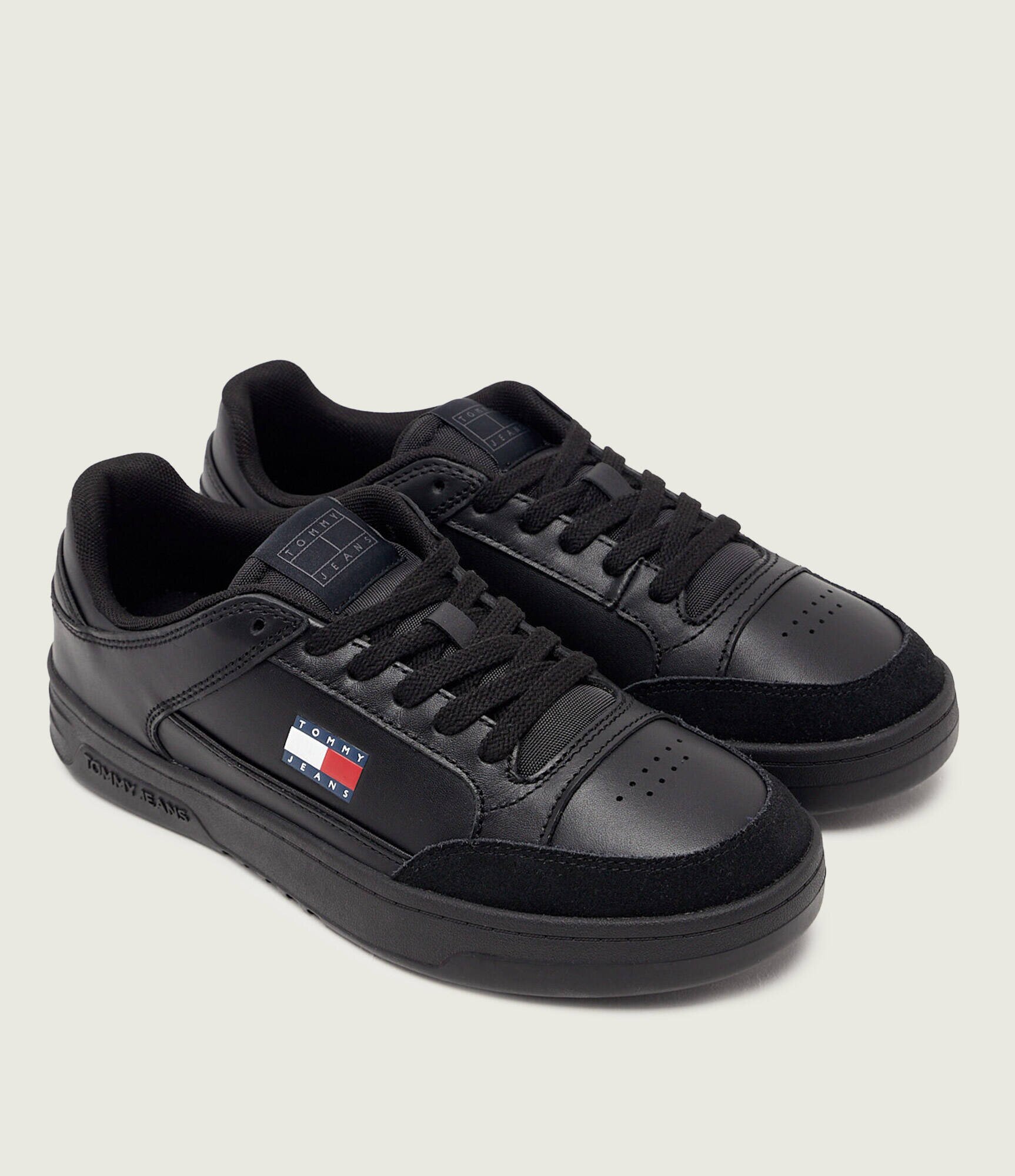 Tommy Jeans Teniși din piele | piele întoarsă
