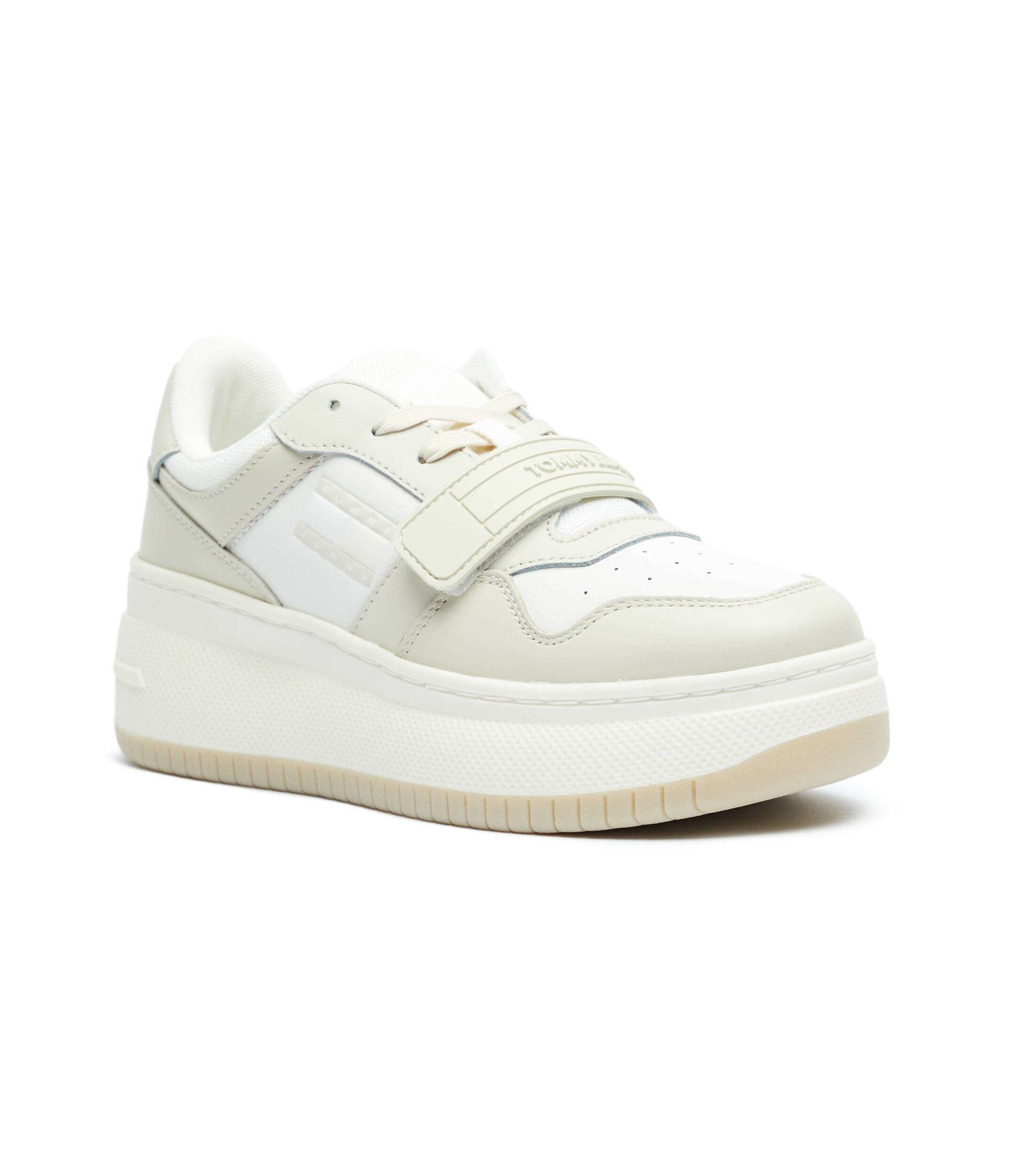 Tommy Jeans Teniși din piele Retro