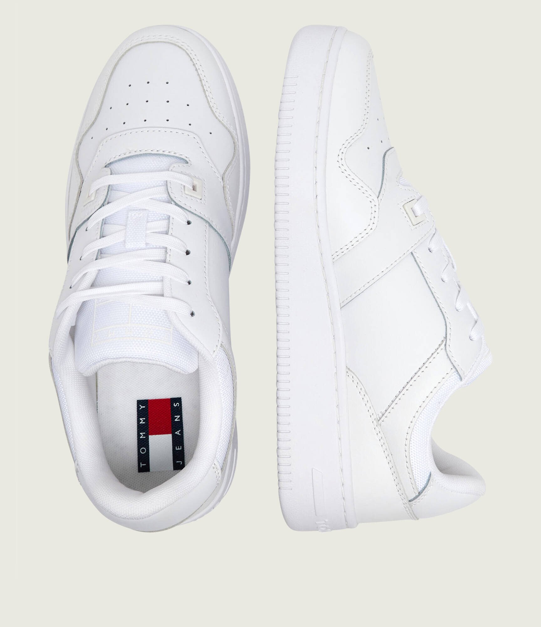 Tommy Jeans Teniși din piele Retro Basket