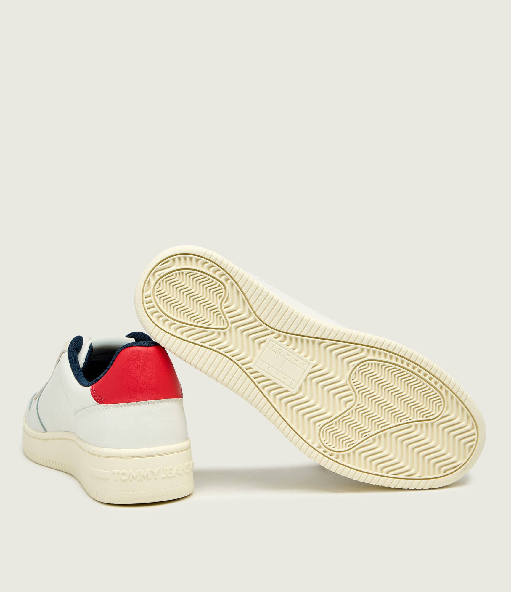 Tommy Jeans Teniși din piele RETRO BASKET