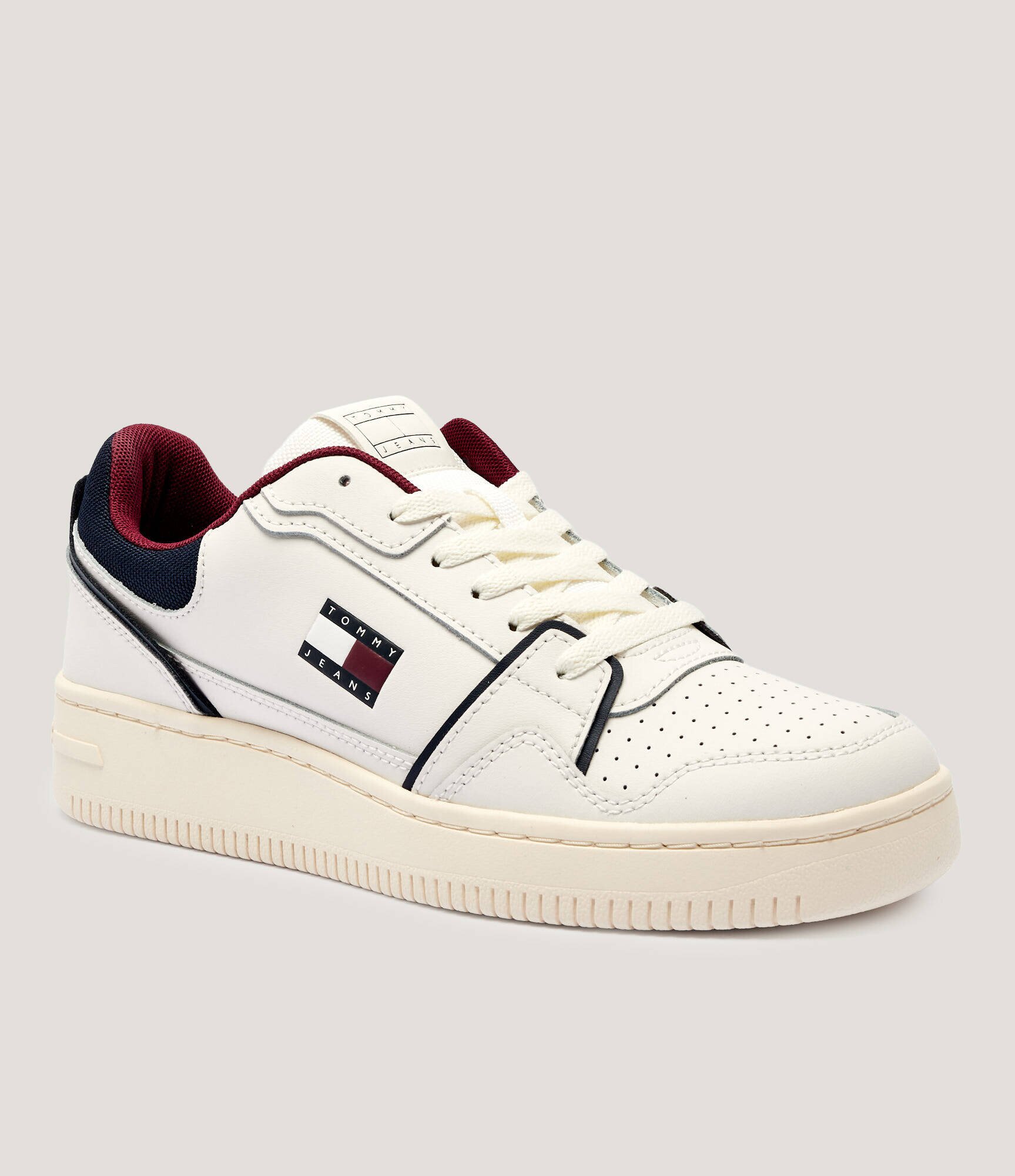 Tommy Jeans Teniși din piele RETRO BASKET