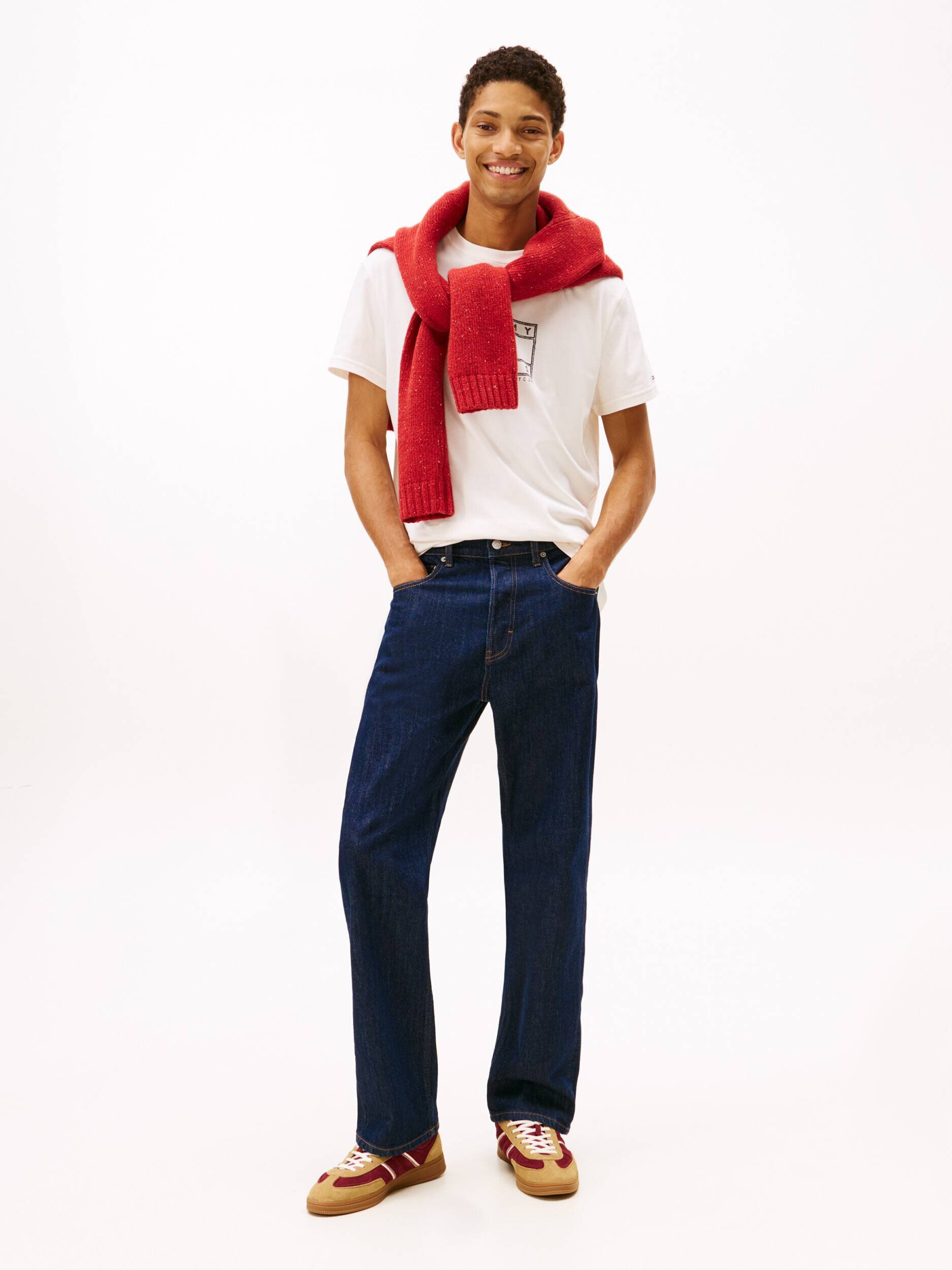 Tommy Jeans Tricou CENTER | regular fit