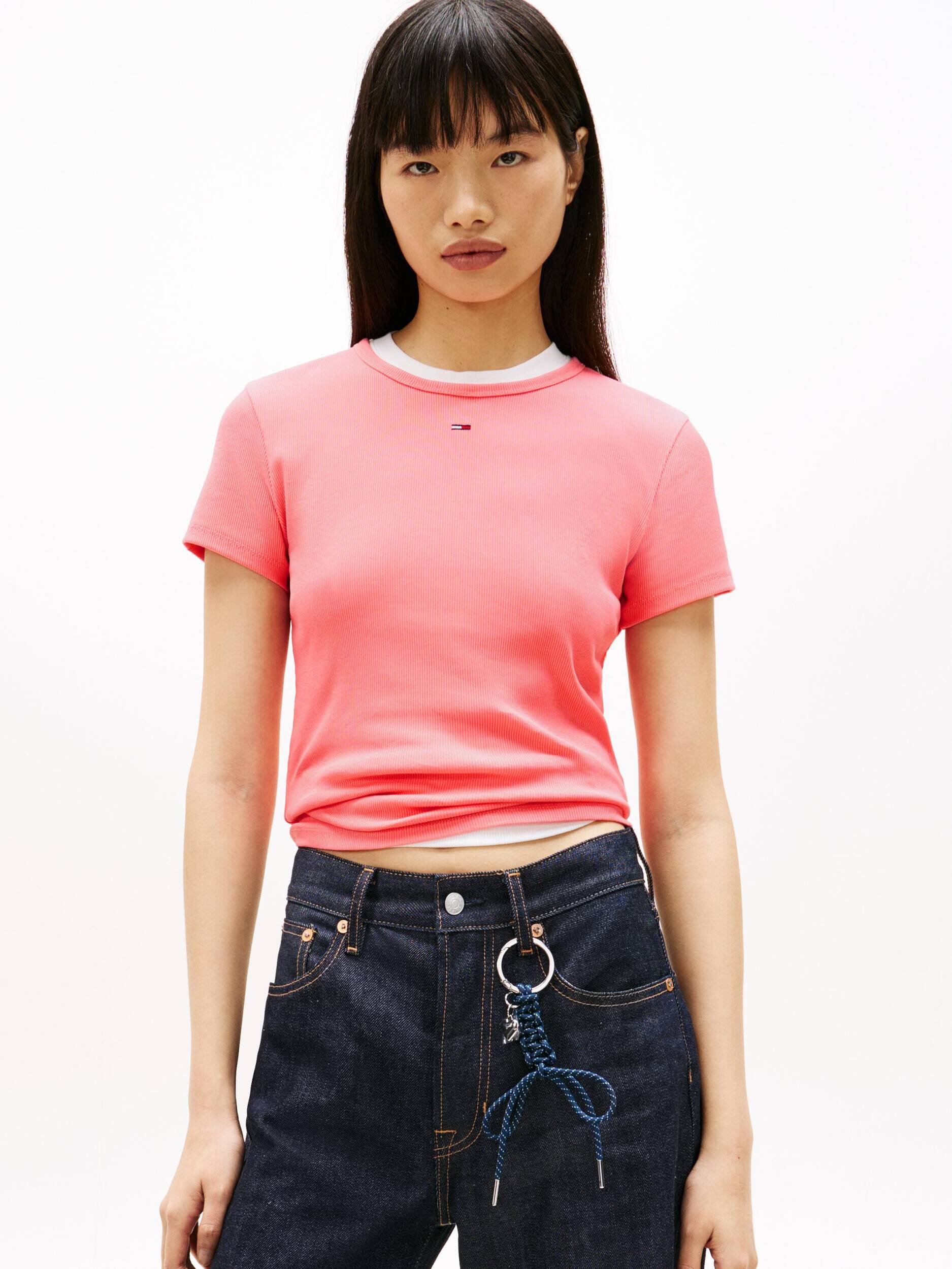 Tommy Jeans Tricou ESSENTIAL | Slim Fit