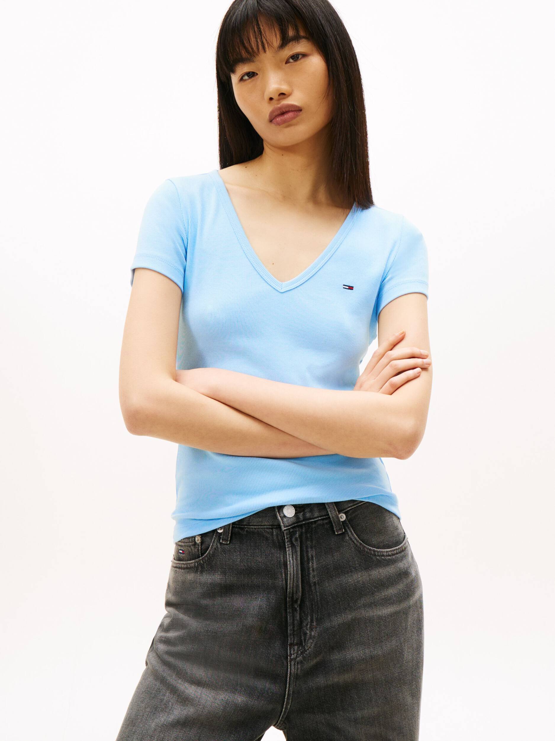 Tommy Jeans Tricou ESSENTIAL | Slim Fit