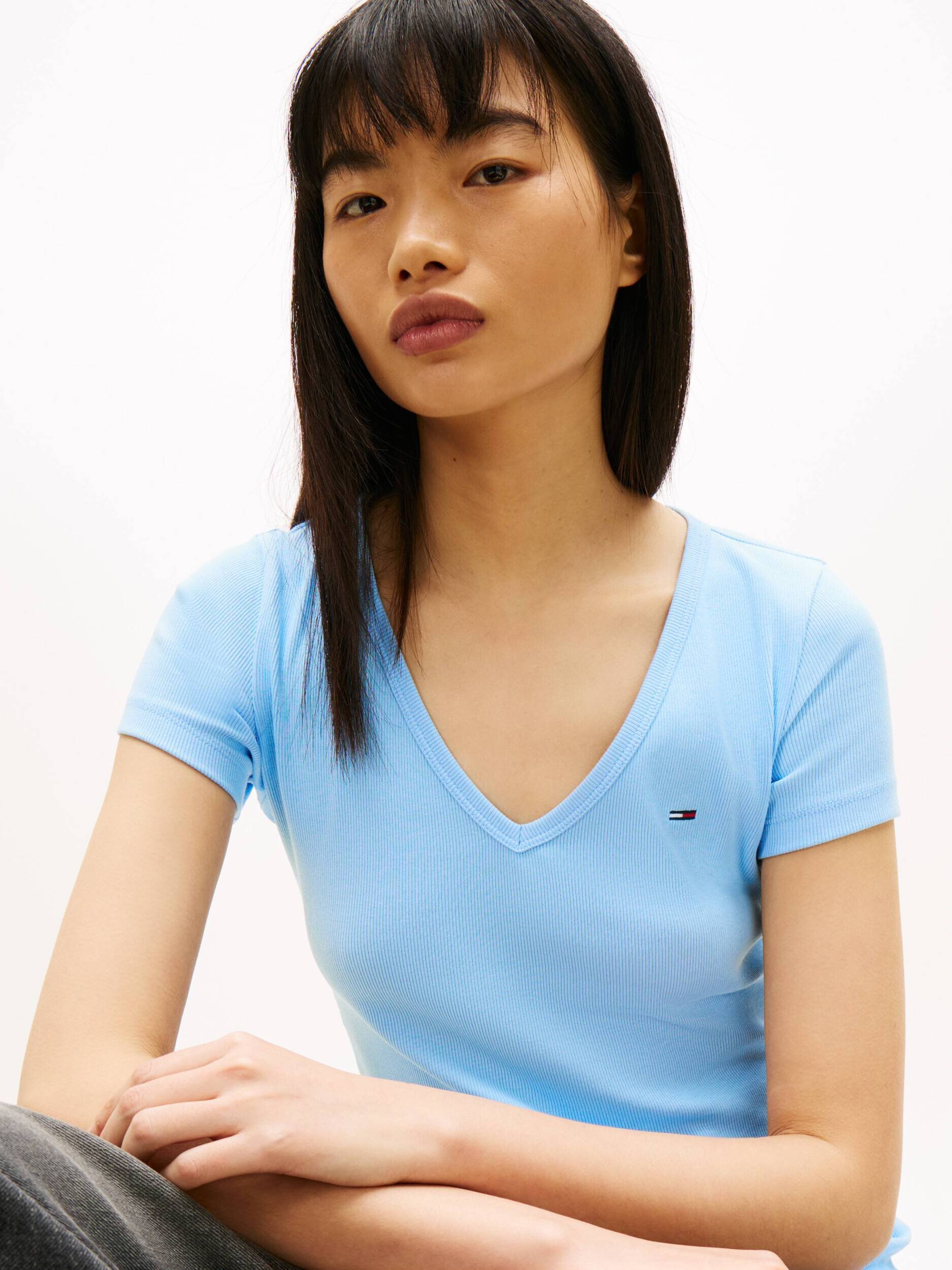 Tommy Jeans Tricou ESSENTIAL | Slim Fit