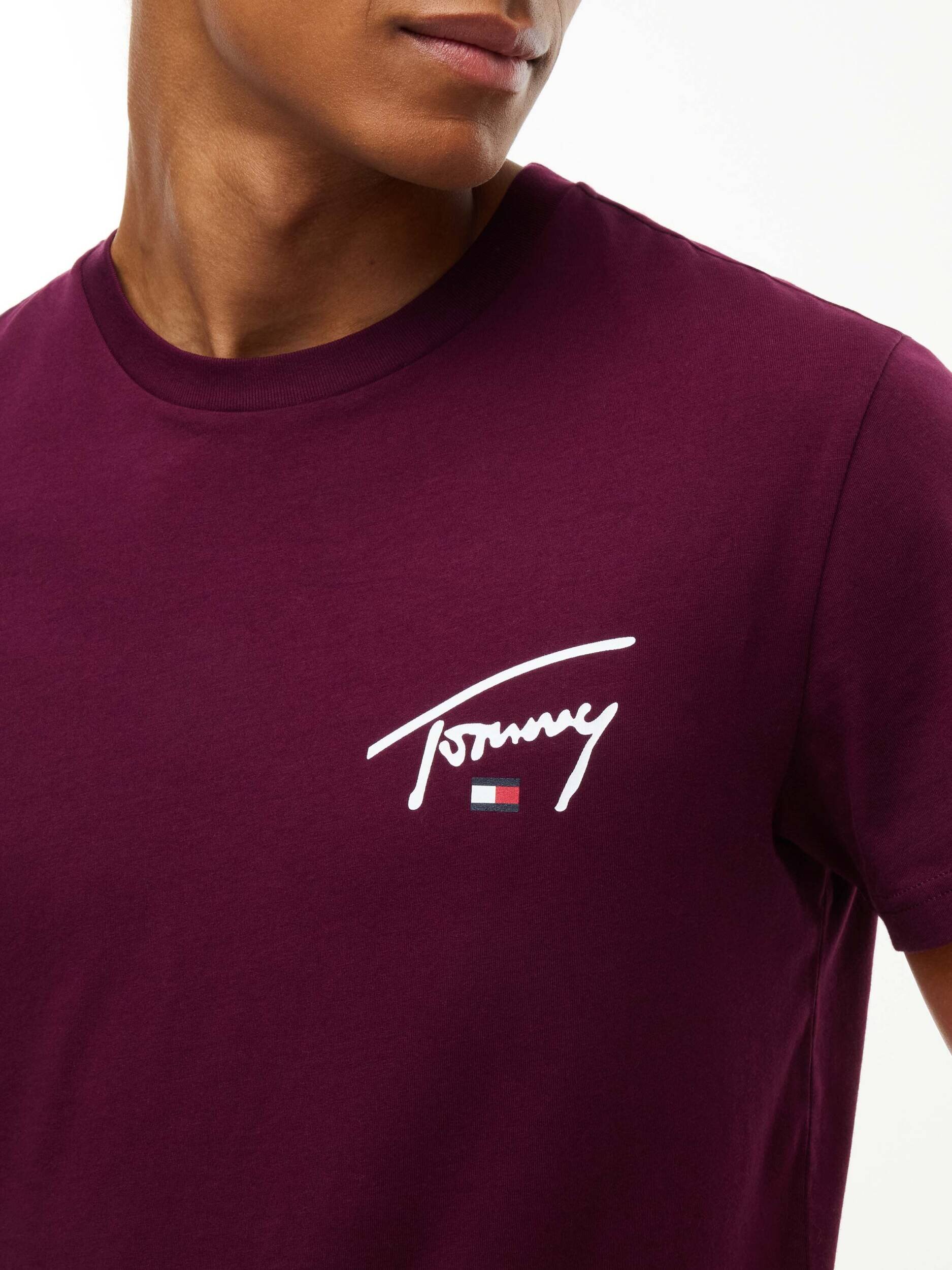 Tommy Jeans Tricou Signature | Slim Fit