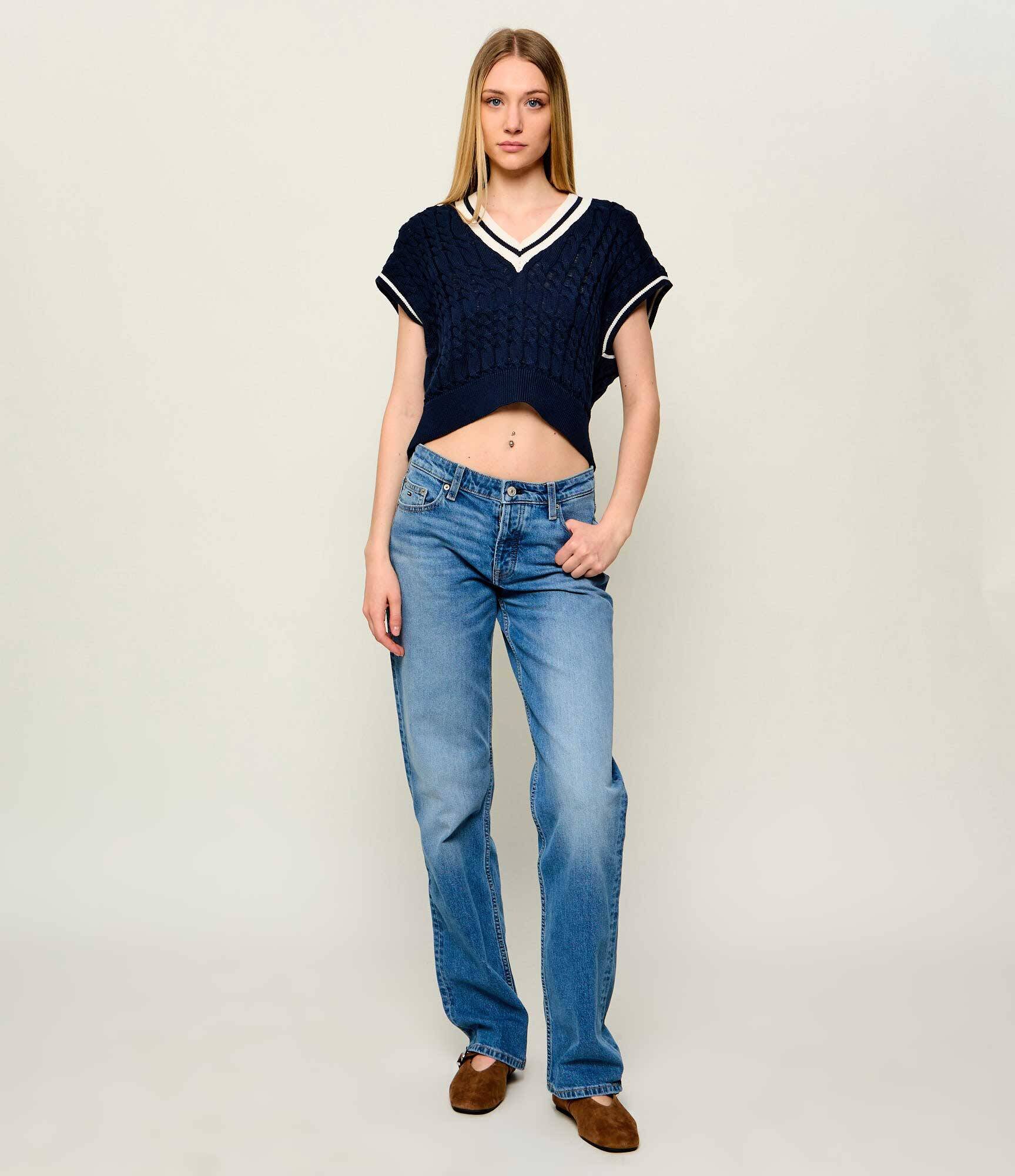Tommy Jeans Vestă | Cropped Fit