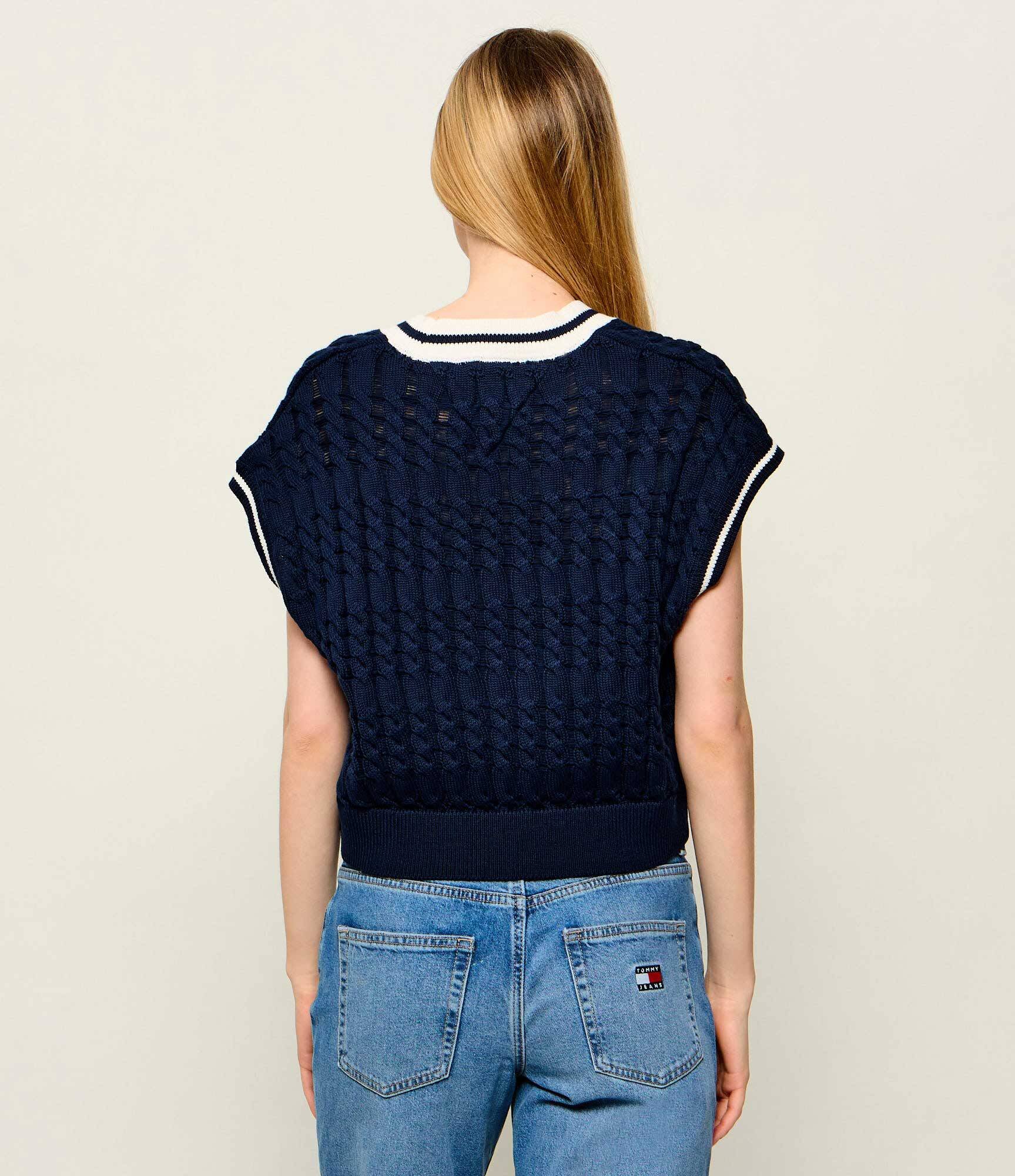 Tommy Jeans Vestă | Cropped Fit