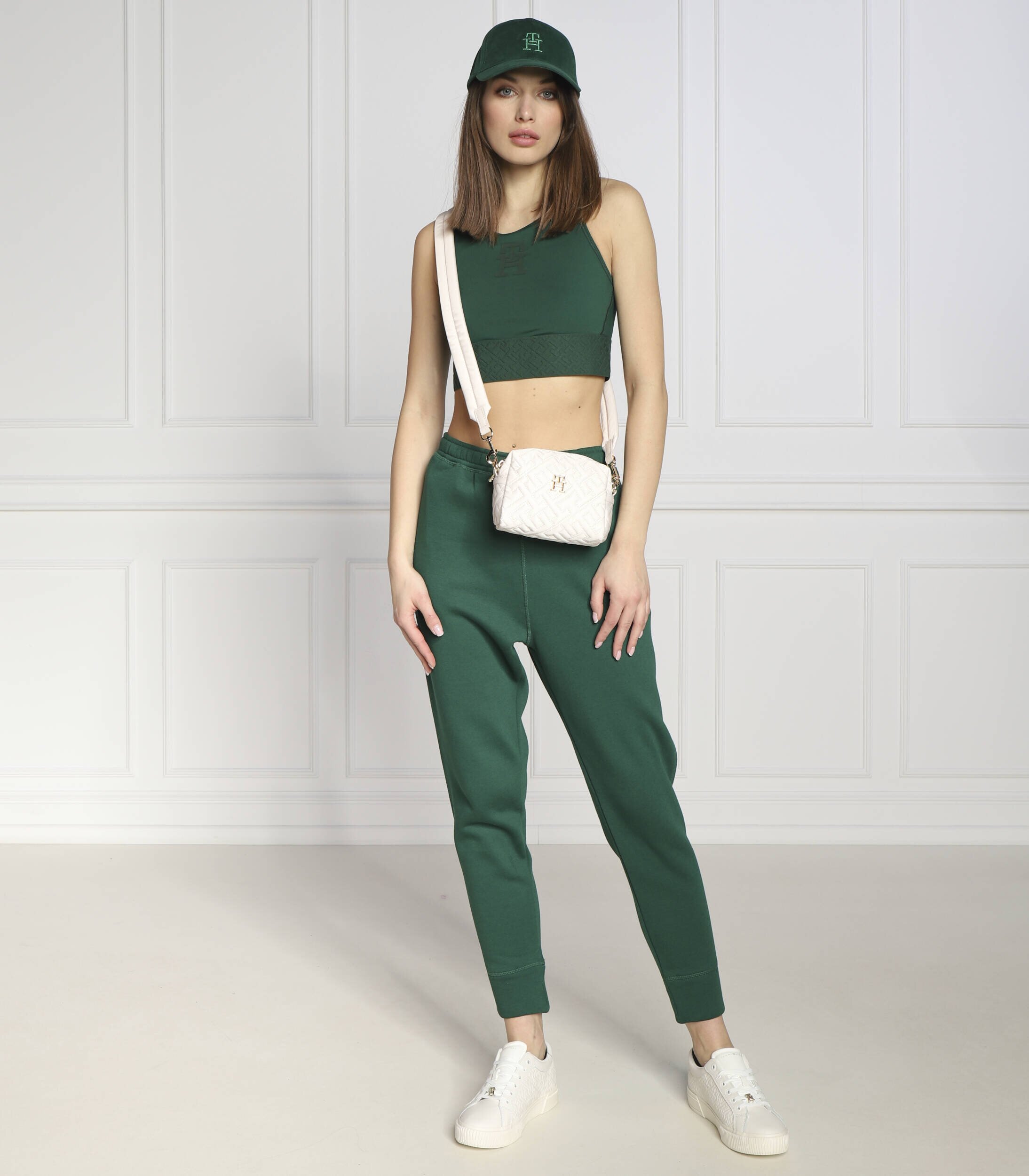 Tommy Sport Top MID INTENSITY MONOGRAM | Slim Fit