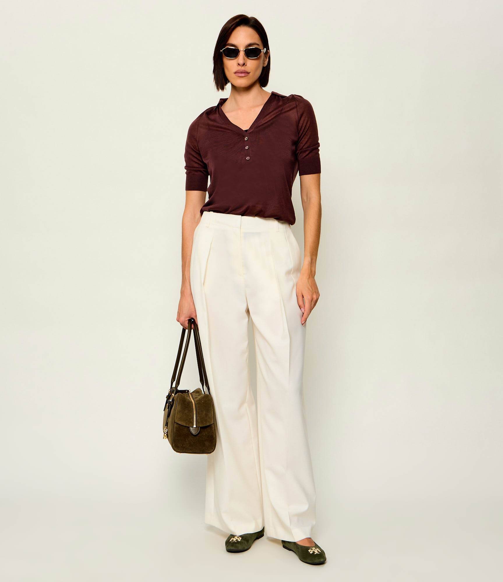 Tory Burch Balerini Charlie | piele întoarsă