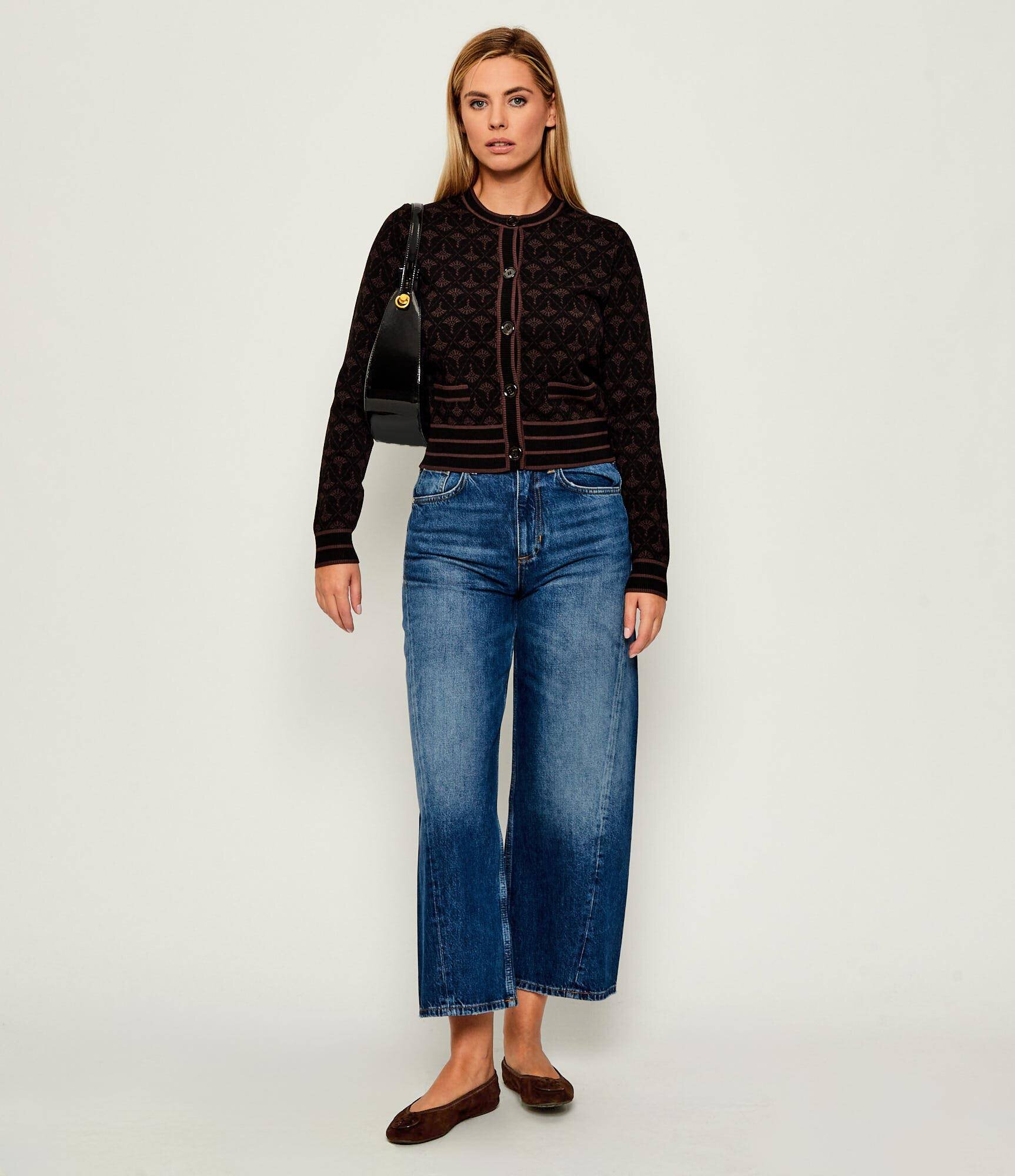 Tory Burch Balerini MINNIE TRAVEL | piele întoarsă