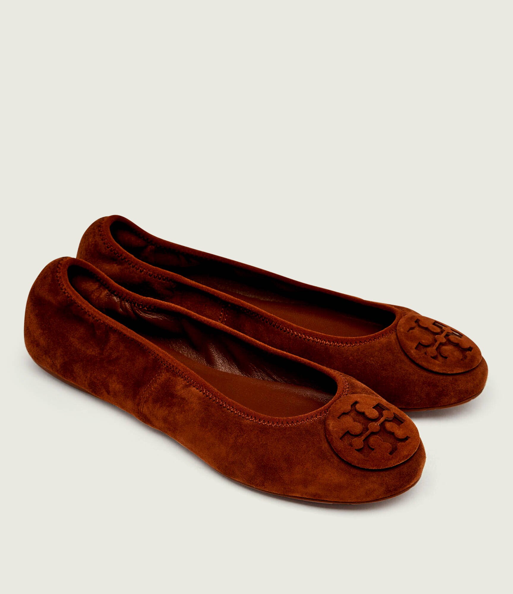 Tory Burch Balerini Reva Travel | piele întoarsă