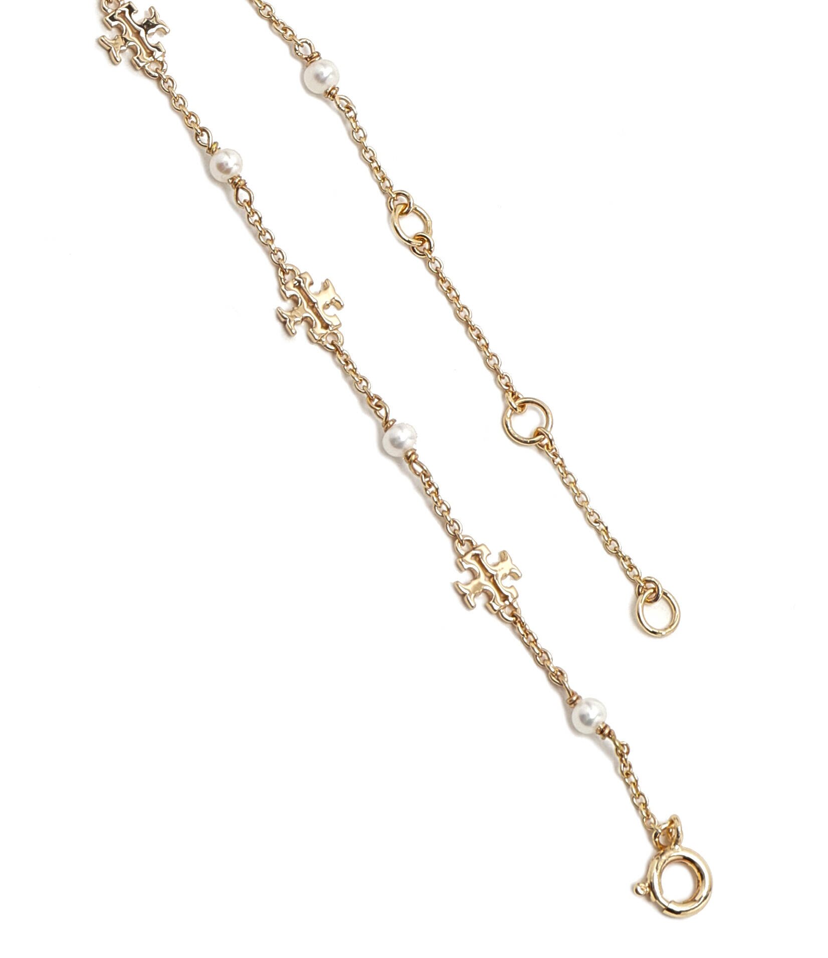 Tory Burch Brățară Kira Pearl Delicate Chain Brclt