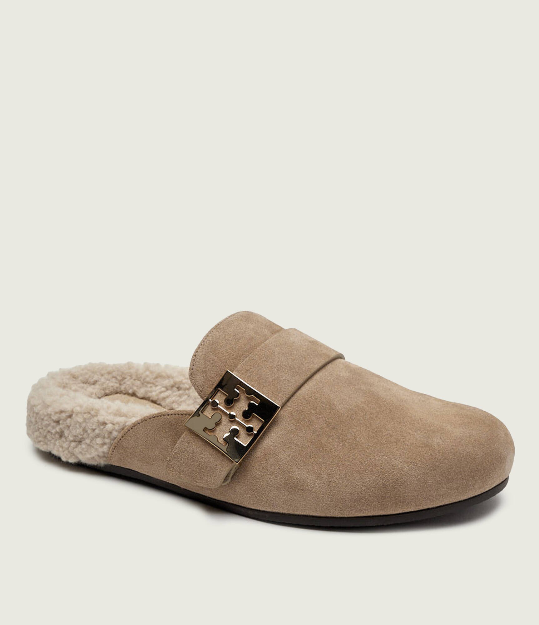 Tory Burch Căptușite mules (încălțăminte) Mellow | piele întoarsă | shearling