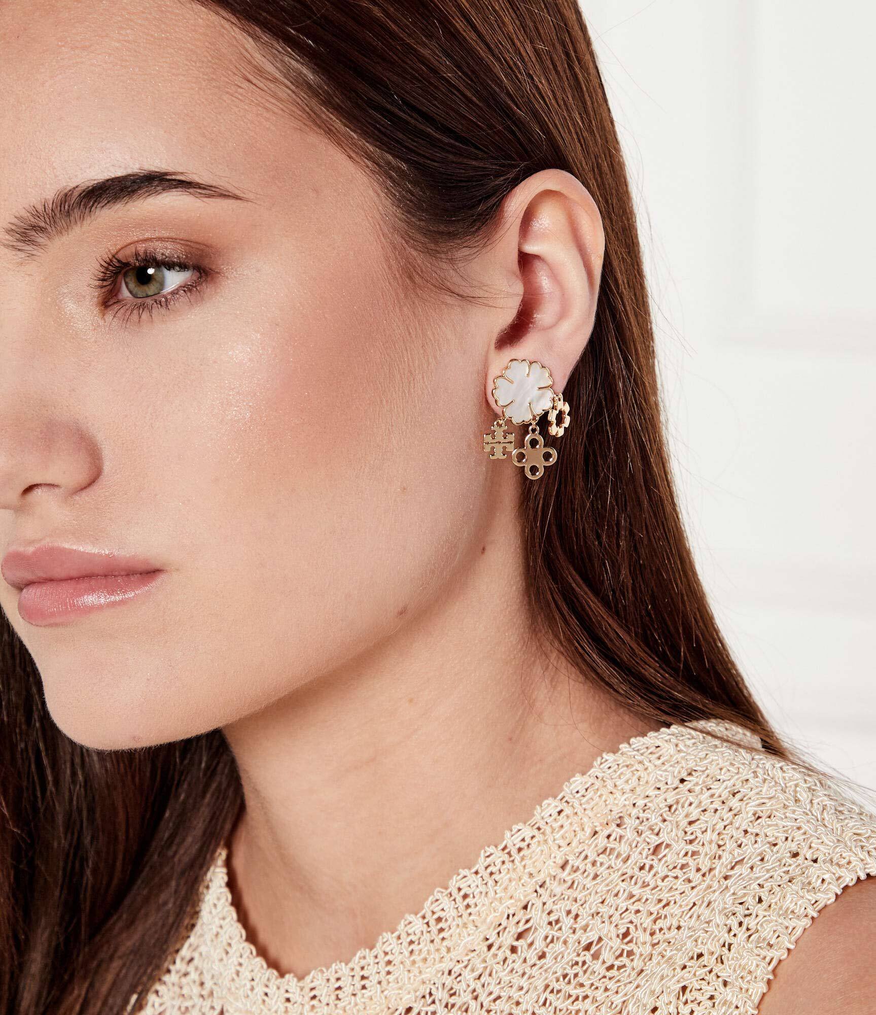Tory Burch Cercei Clover Cluster