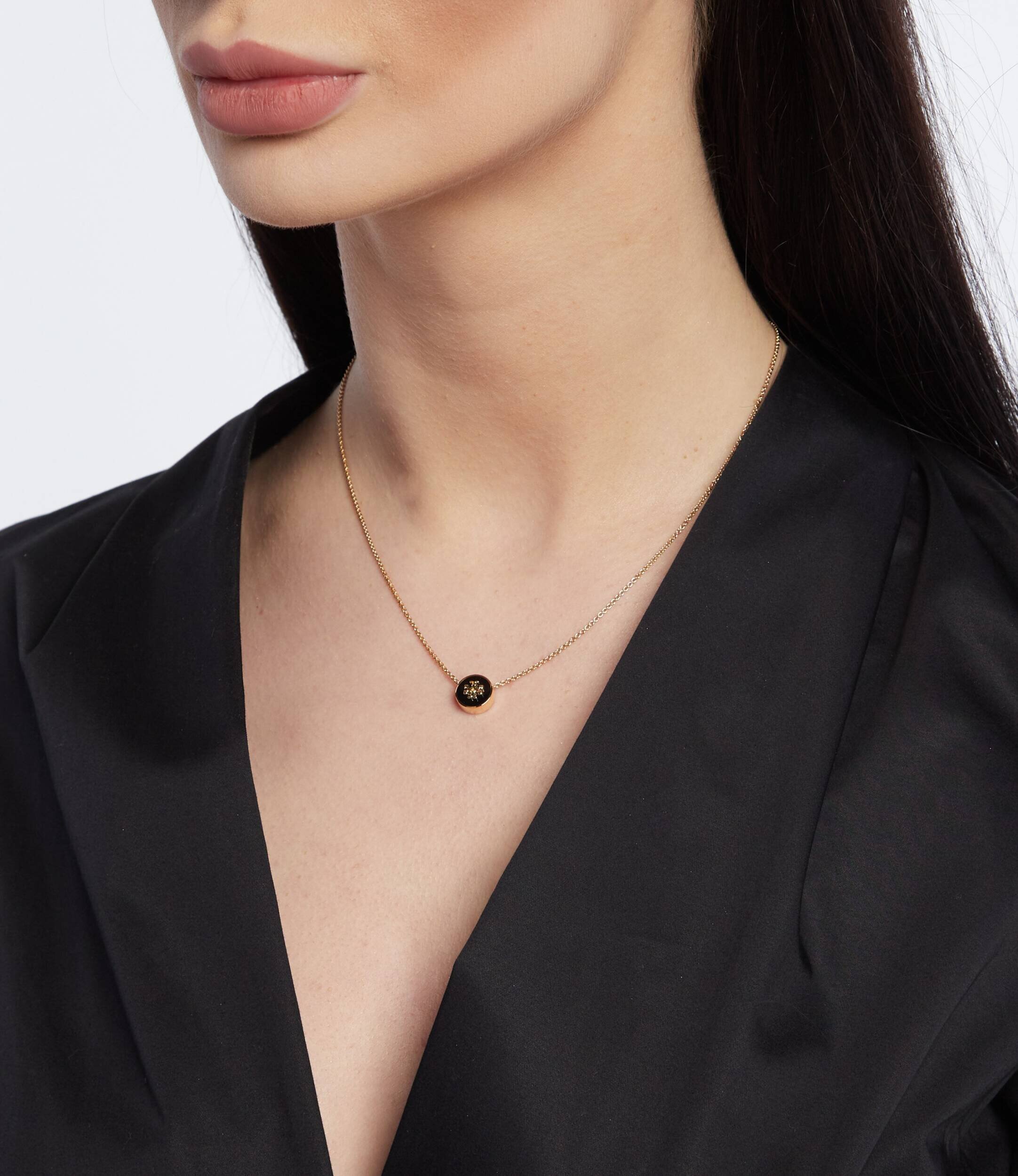 Tory Burch Colier Kira Enamel Pendant