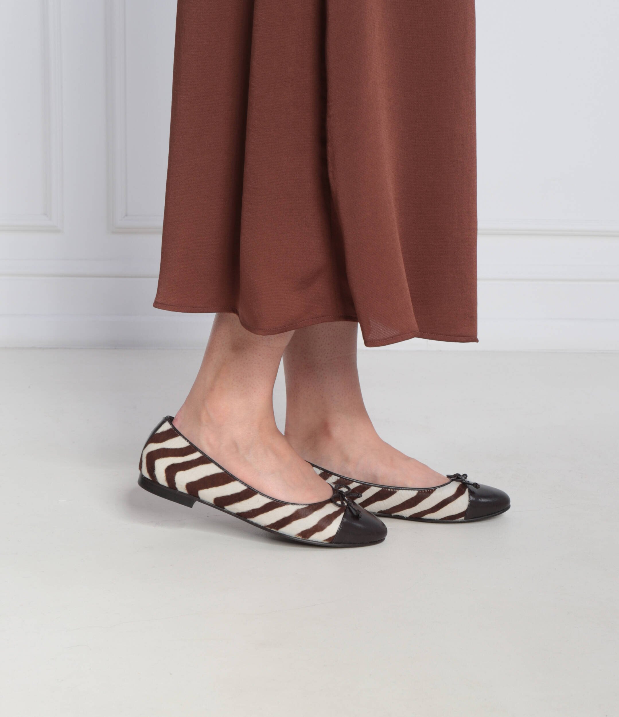 Tory Burch De piele balerini Cap-toe
