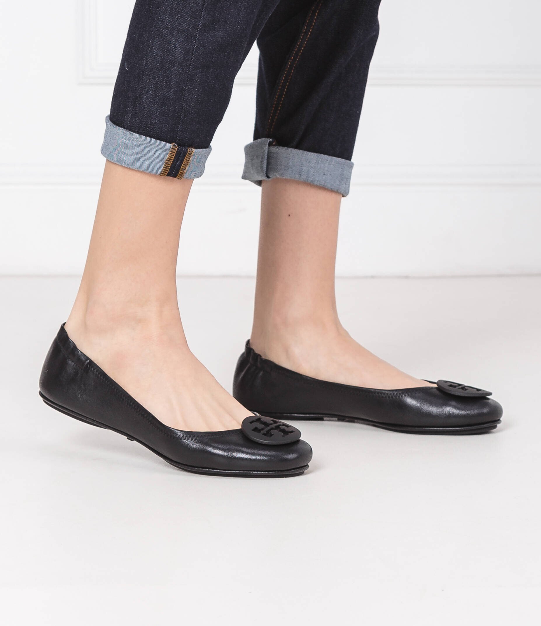 Tory Burch De piele balerini Minnie