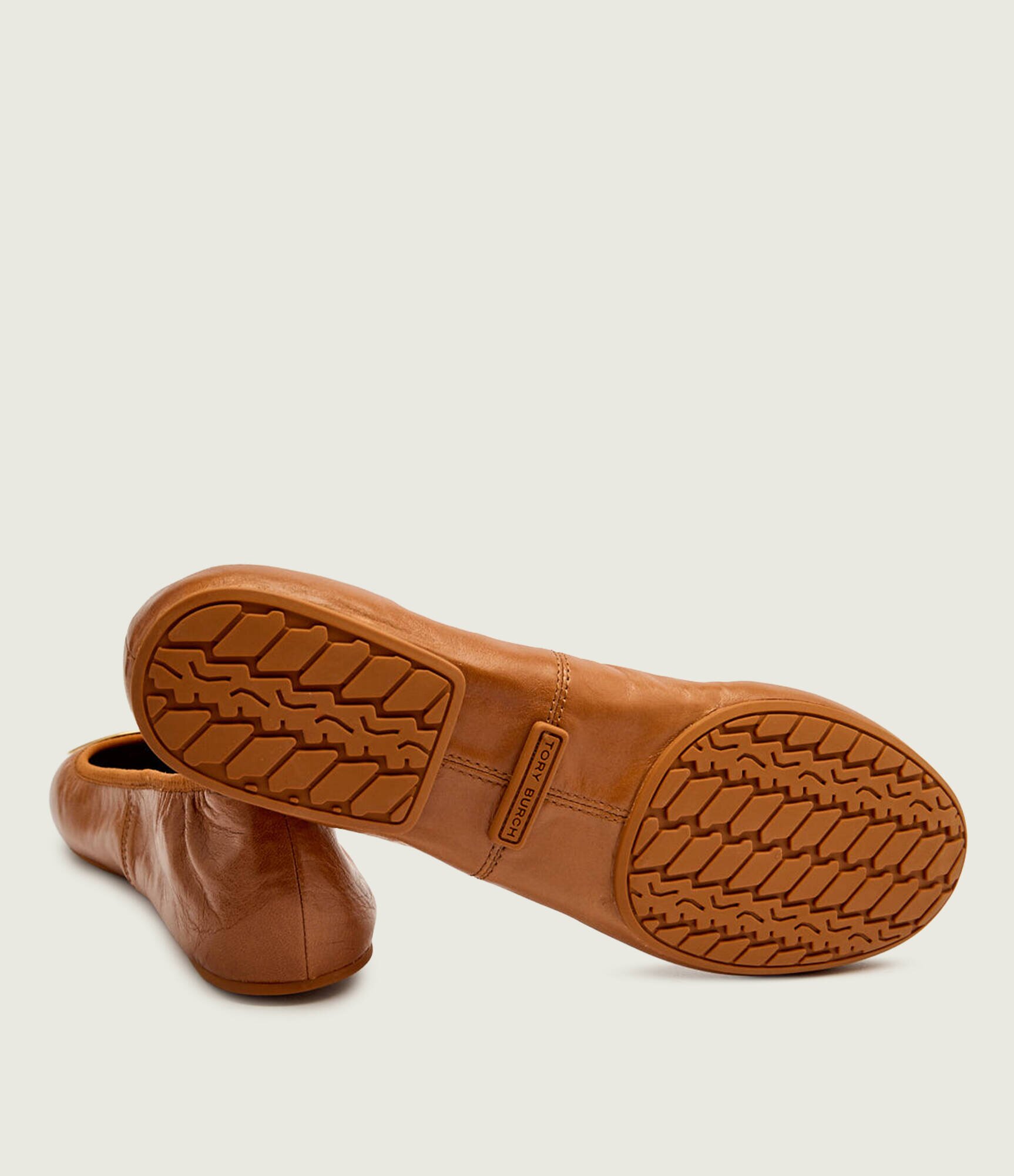 Tory Burch De piele balerini MINNIE TRAVEL