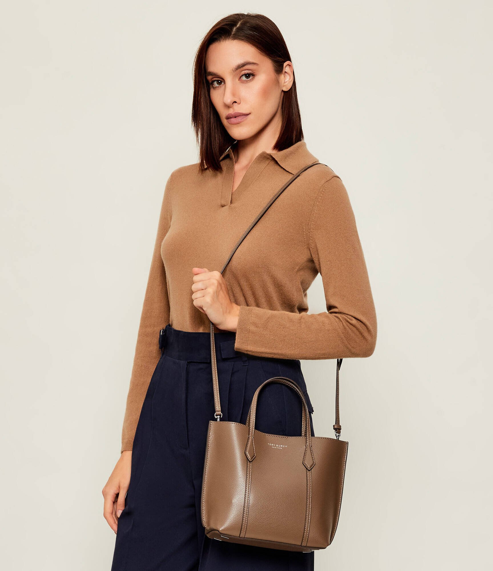 Tory Burch De piele cufăr + borsetă Perry Small
