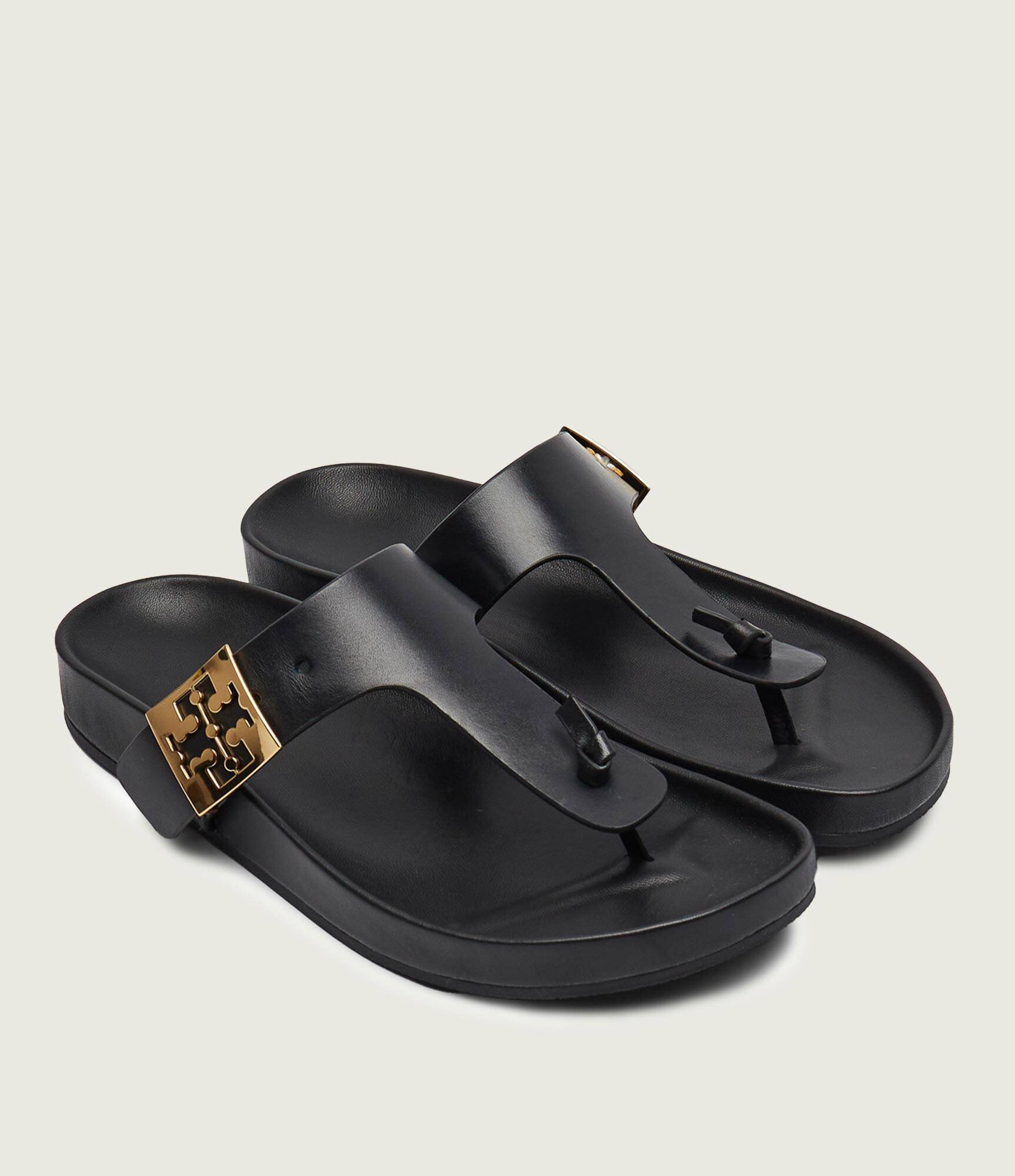 Tory Burch De piele flip flops