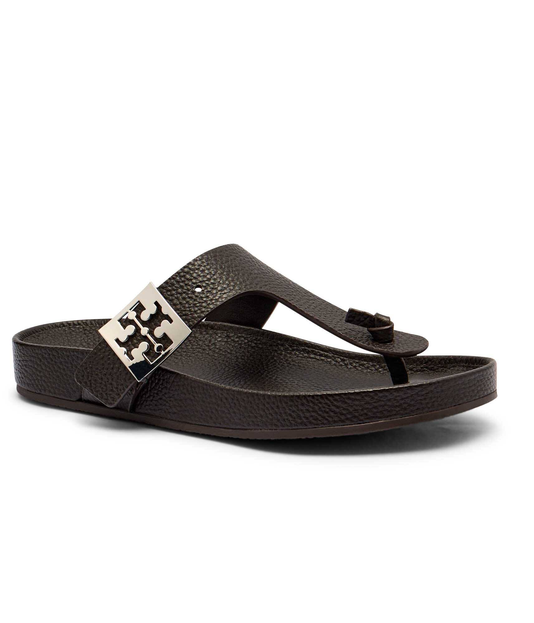Tory Burch De piele flip flops Mellow