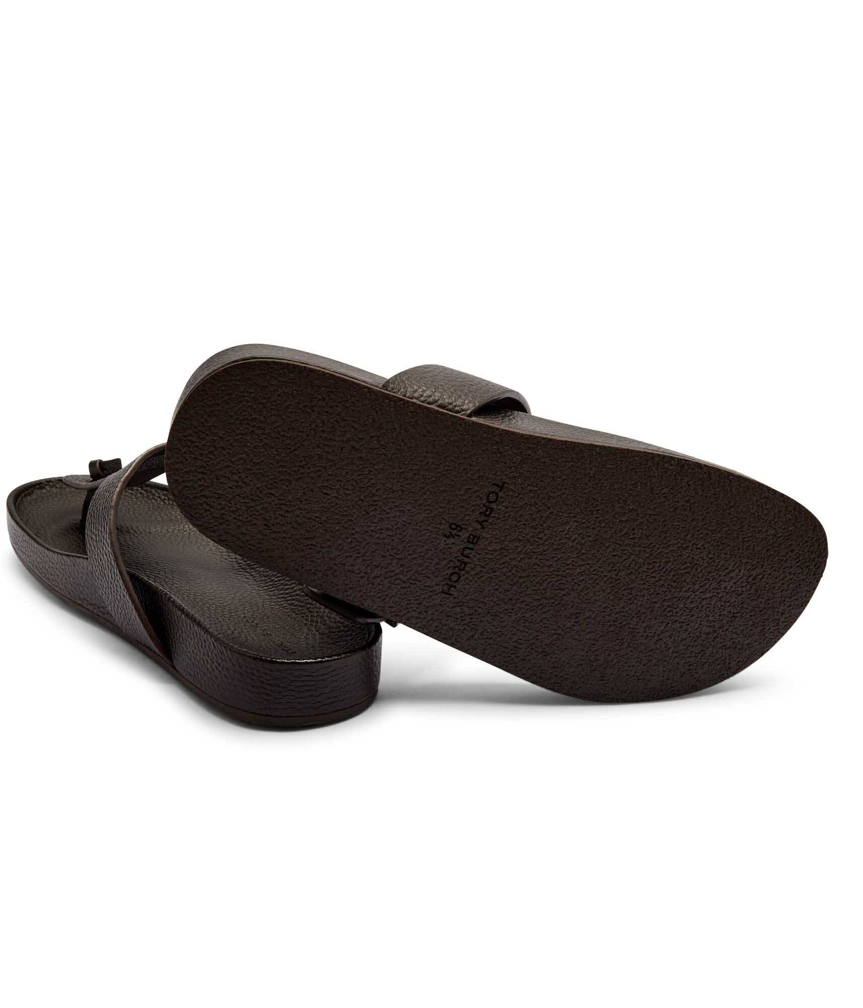 Tory Burch De piele flip flops Mellow
