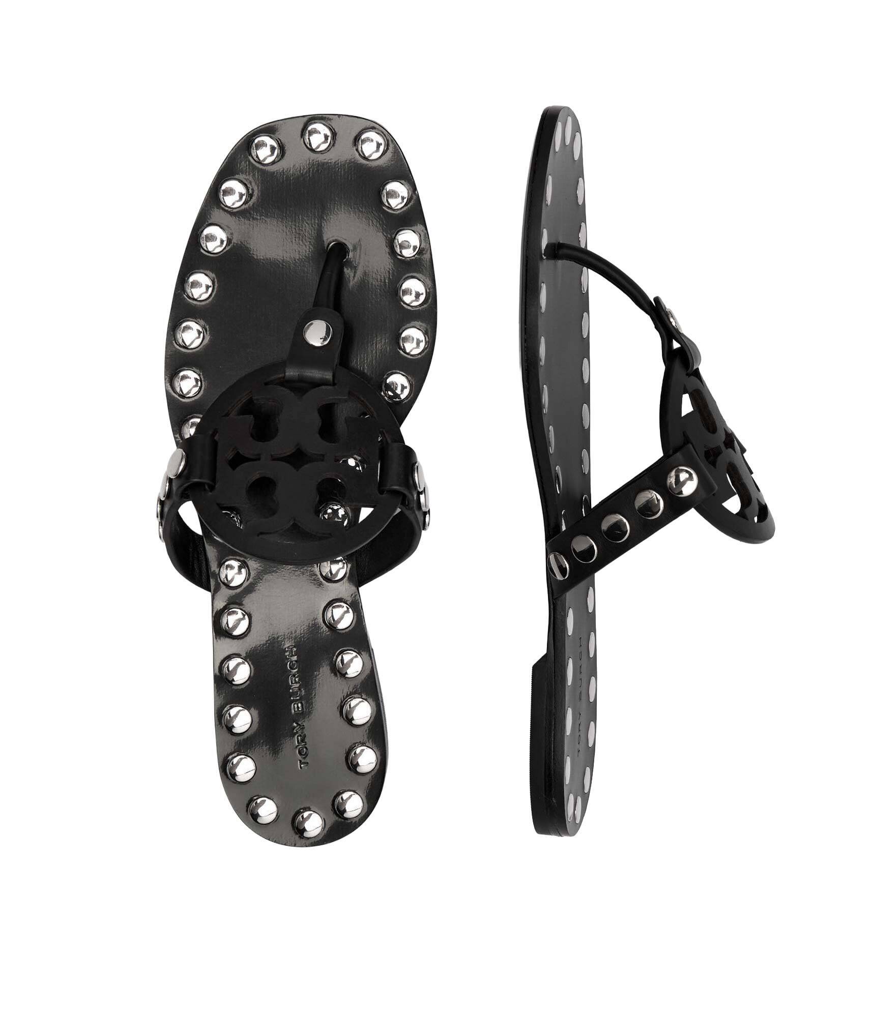 Tory Burch De piele flip flops Miller